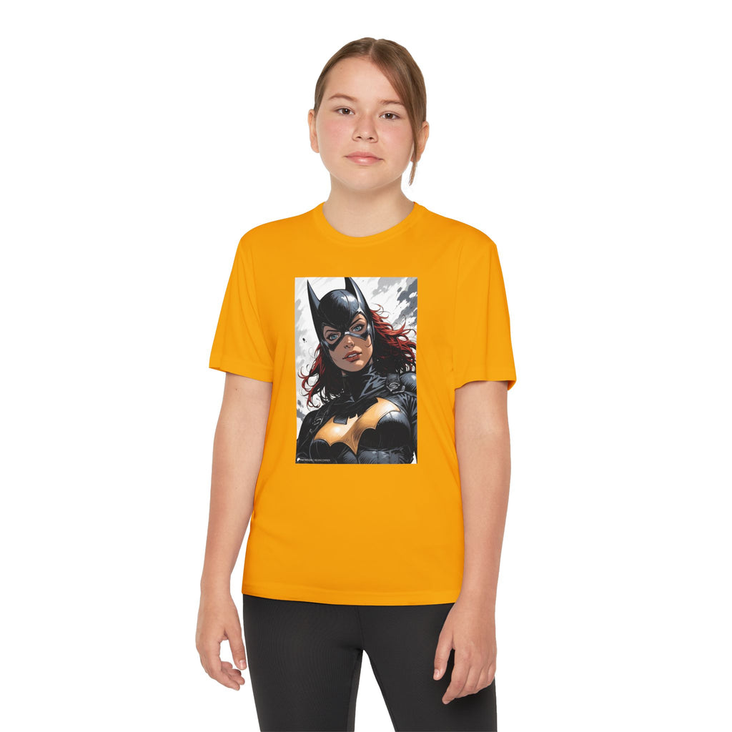 Superhero Youth T-Shirt Sports Graphic Tee, Cool Athletic Shirt for Kids