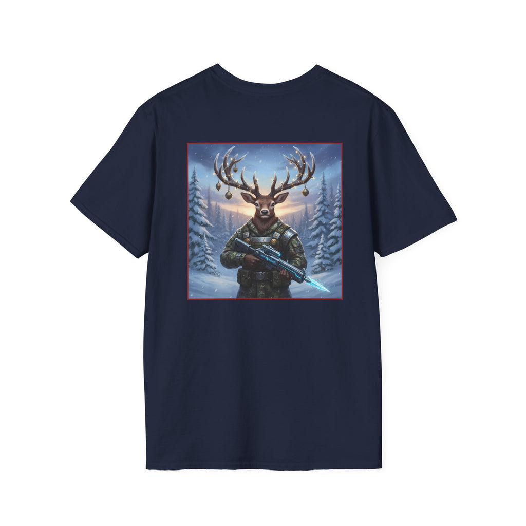 Yule Guard Patriotic Christmas Holiday ~ Unisex Softstyle T-Shirt