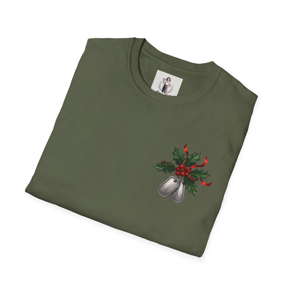 Yule Guard Patriotic Christmas Holiday ~ Unisex Softstyle T-Shirt