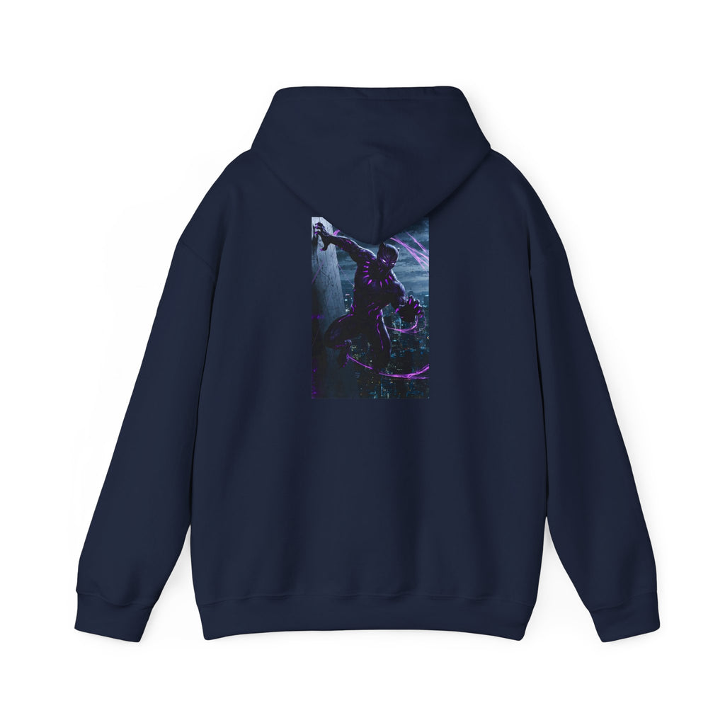Hooded Sweatshirt - The Black Panther Design