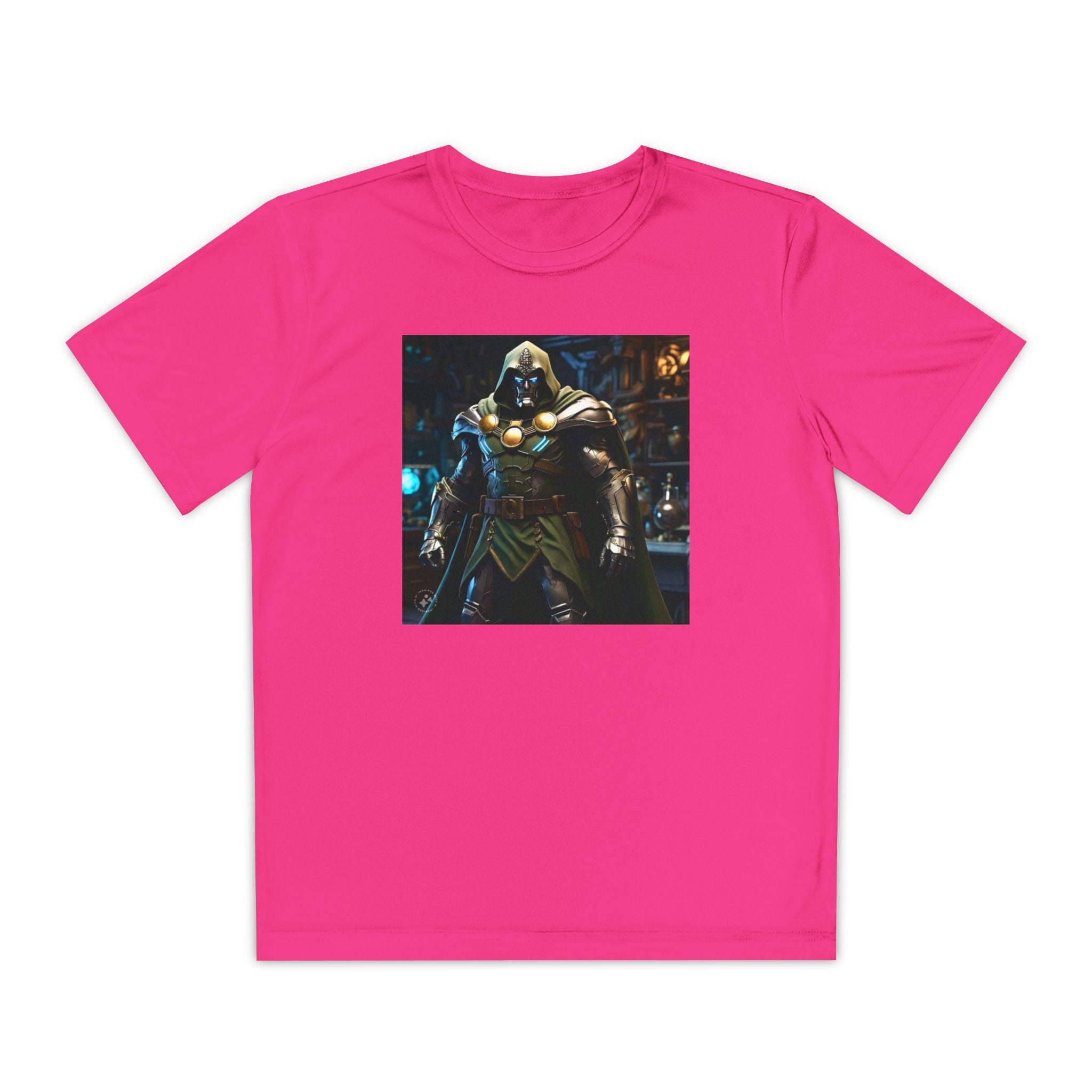 Dr Doom Superhero Marvel Patriotic, Kids Graphic T-Shirt, Boys Hero Top, Girls Comic Book Clothing, Birthday