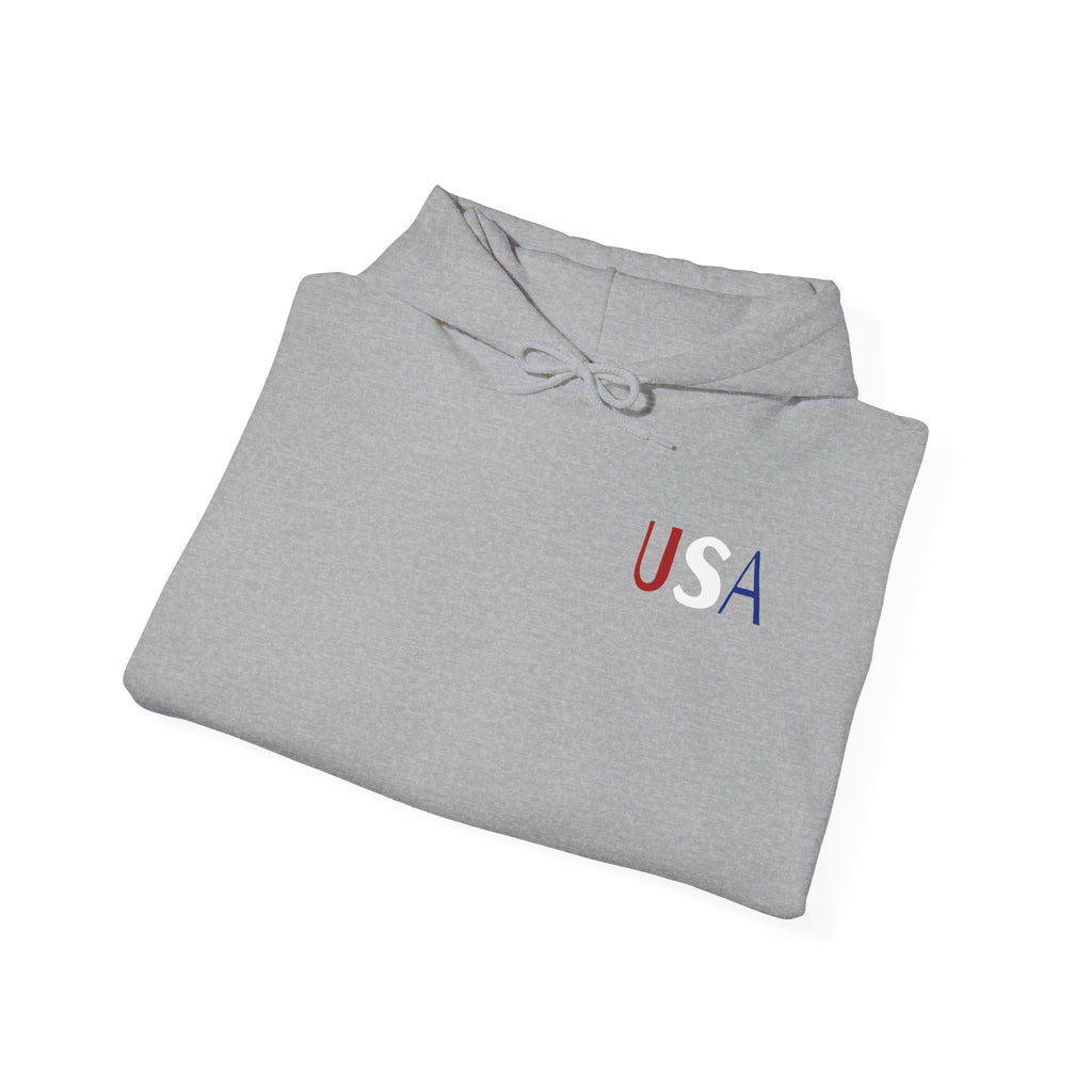 Patriotic Hoodie - Step On My Flag And Find Out What Patriotism Feels Like Unisex Blend