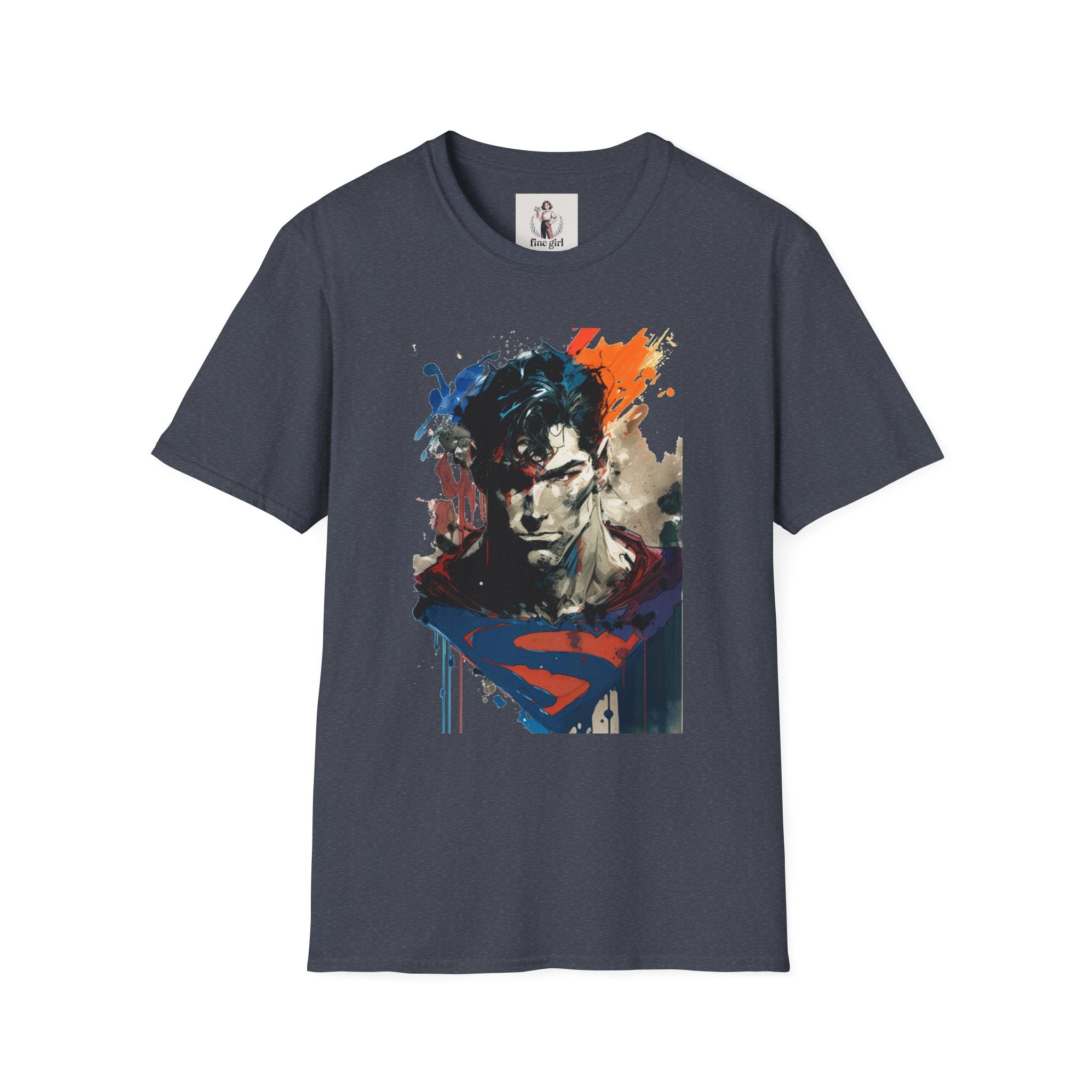 Superman Hero Unisex Softstyle T-Shirt