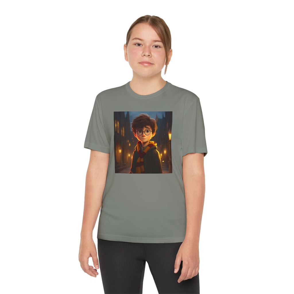 Youth Competitor Tee - Harry Potter, Wizard School Shirt, Magical Kids Top, Hogwarts Fan Gift, Sorcerer's Stone T-Shirt