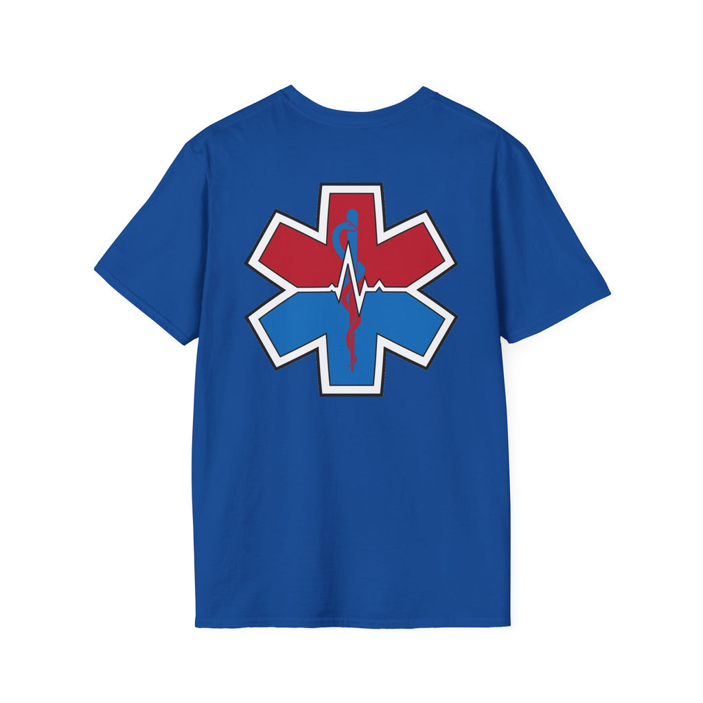 Paramedic Patriotic T-Shirt - USA Flag Tee, Fourth of July Shirt, American Pride Top, Independence Day Apparel, Red White Blue