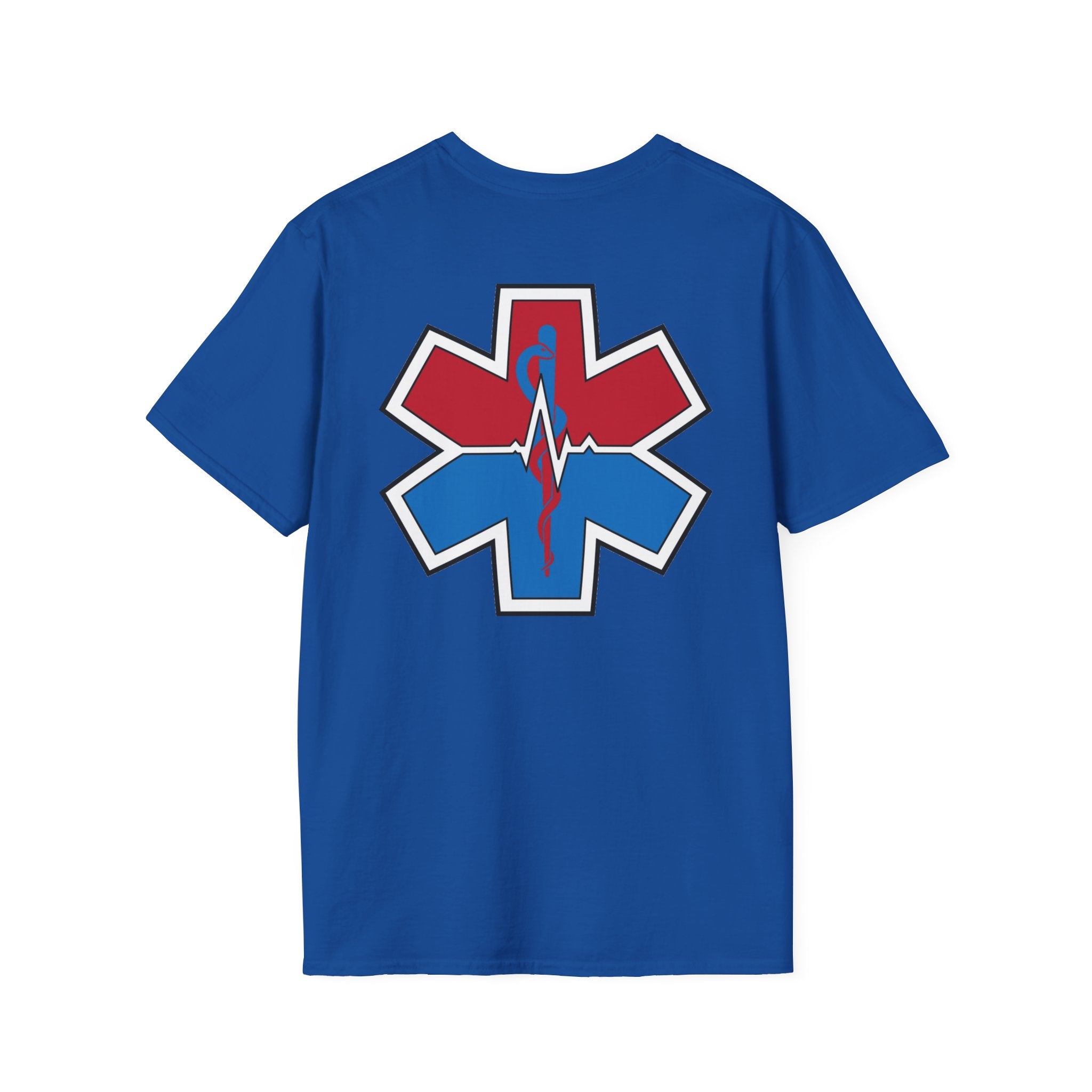 Paramedic Patriotic T-Shirt - USA Flag Tee, Fourth of July Shirt, American Pride Top, Independence Day Apparel, Red White Blue