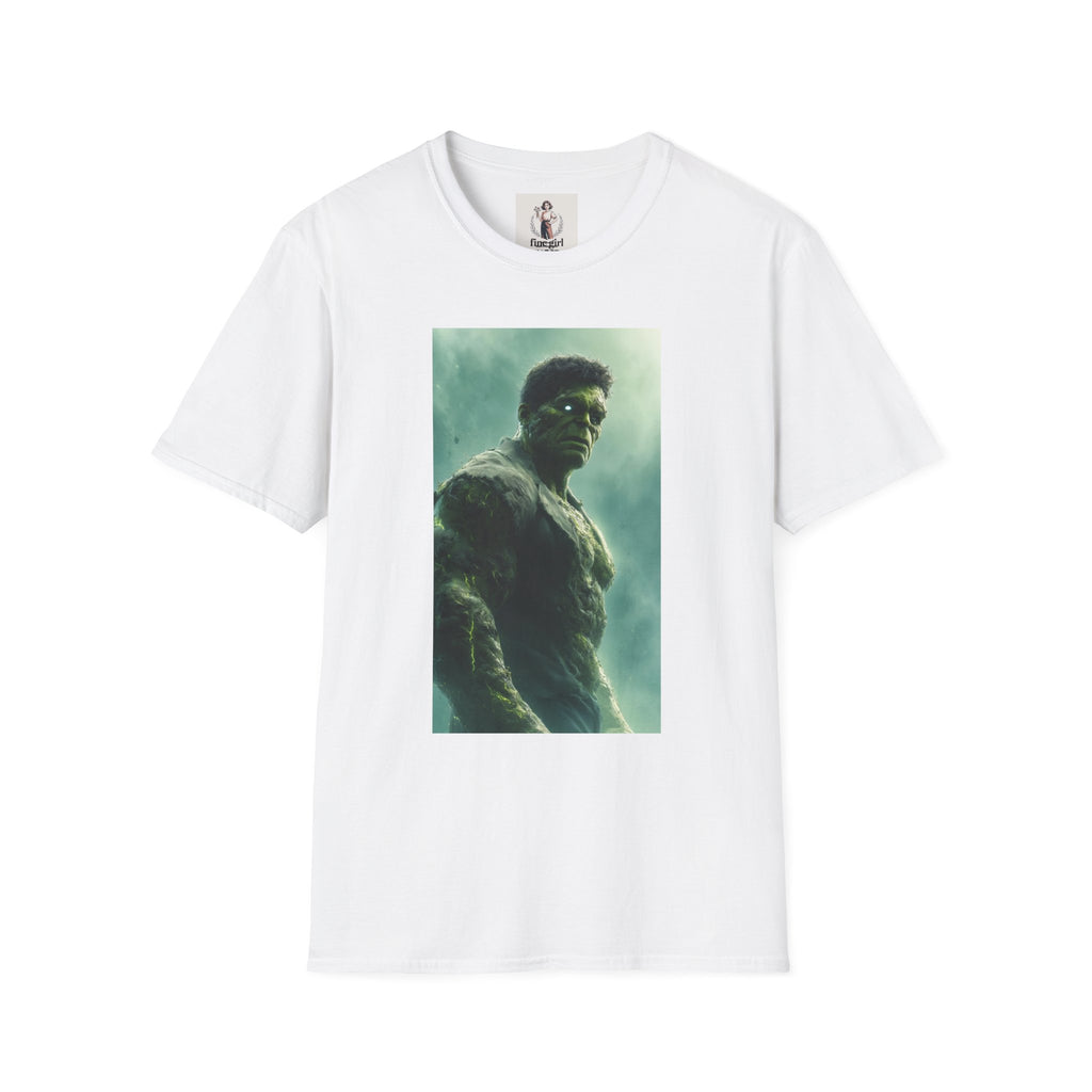 The Incredible Hulk Superhero Marvel Unisex Softstyle T-Shirt, Comic Book Tee, Geeky Clothing, Cosplay Costume Top