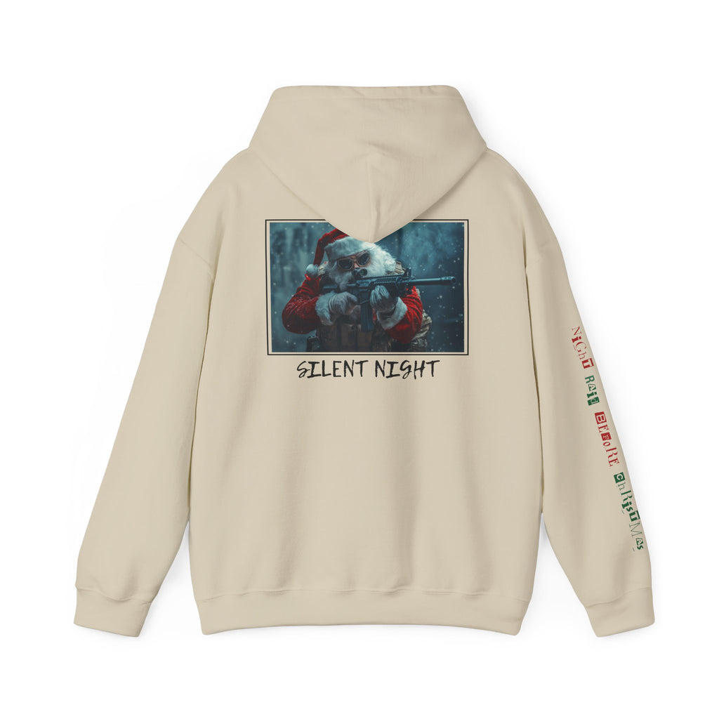 Night Raid Before Christmas Patriotic Hoodie Rebel Spirit Unisex Hoodie