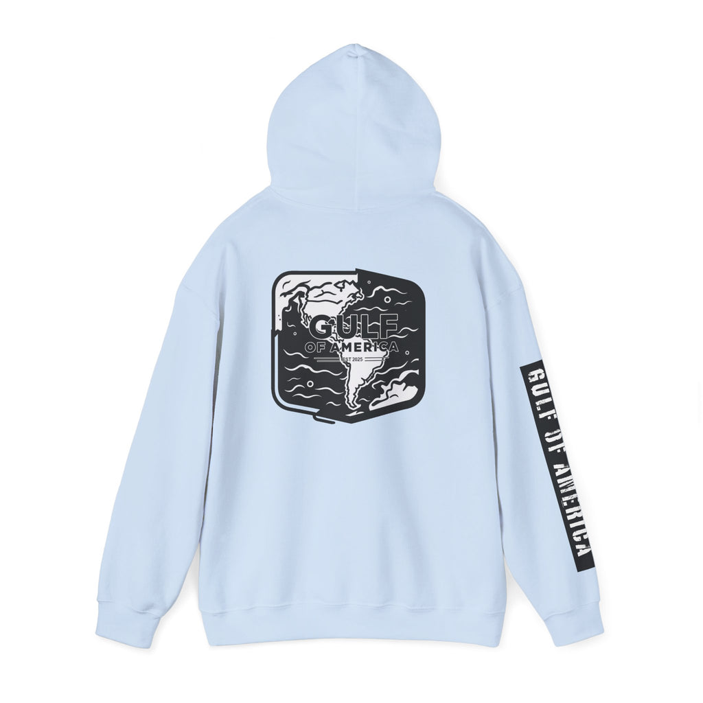 Gulf Of America Patriotic Hoodie, USA Patriotism Sweatshirt, American Flag Pullover, Independence Day Apparel, Fourth of July Gift
