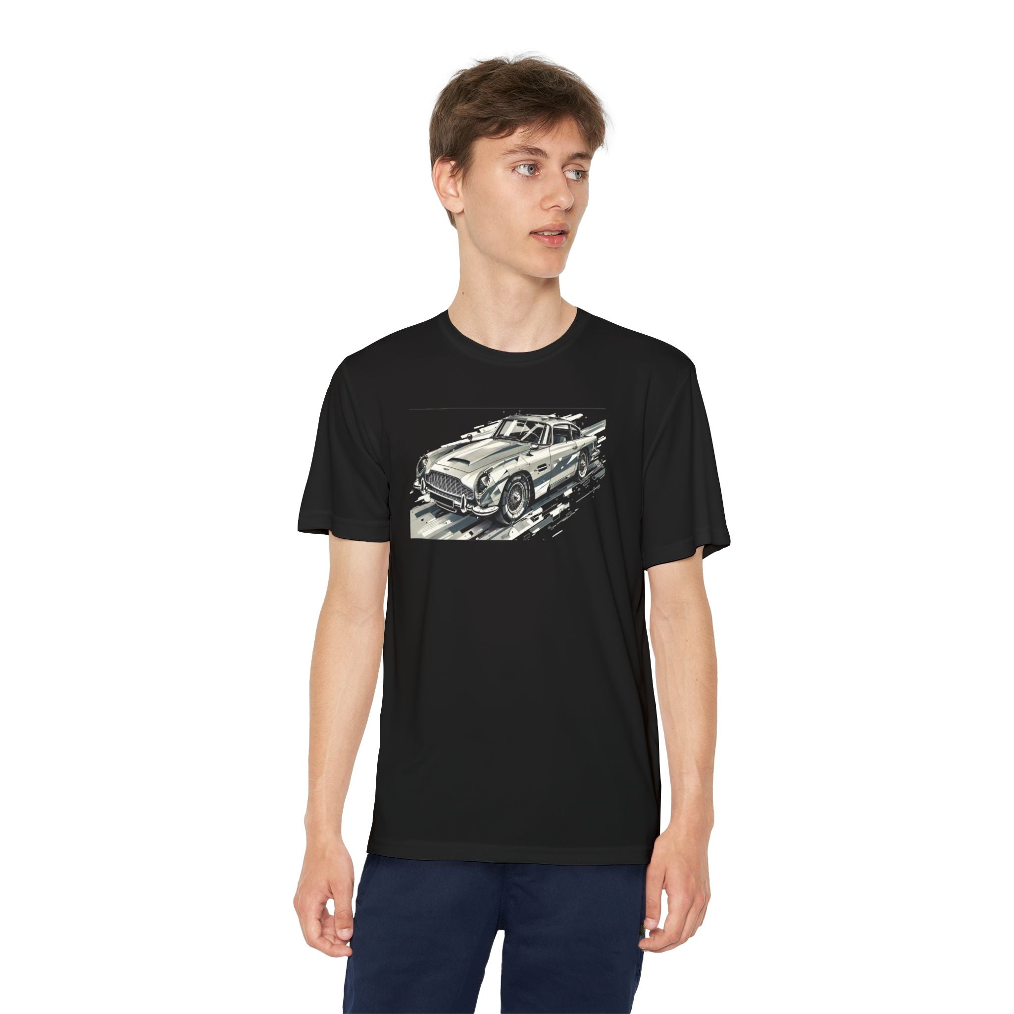Aston Martin Youth T-Shirt Sports Graphic Tee, Cool Athletic Shirt for Kids, Perfect for Sports Events, Team Spirit