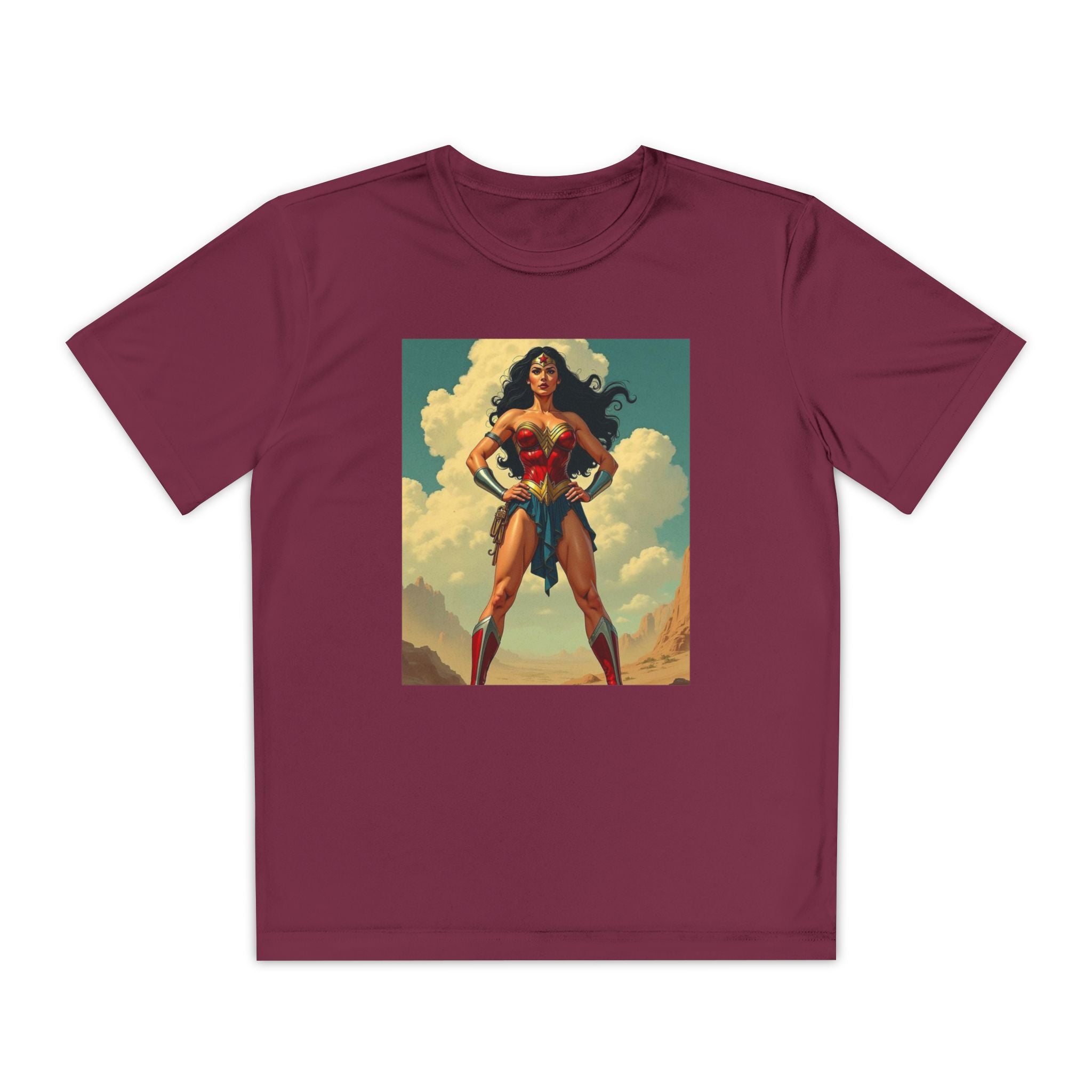Wonder Woman Superhero Marvel t-shirt, Kids Graphic Tee, Boys Superhero Shirt, Children's Movie Character Top