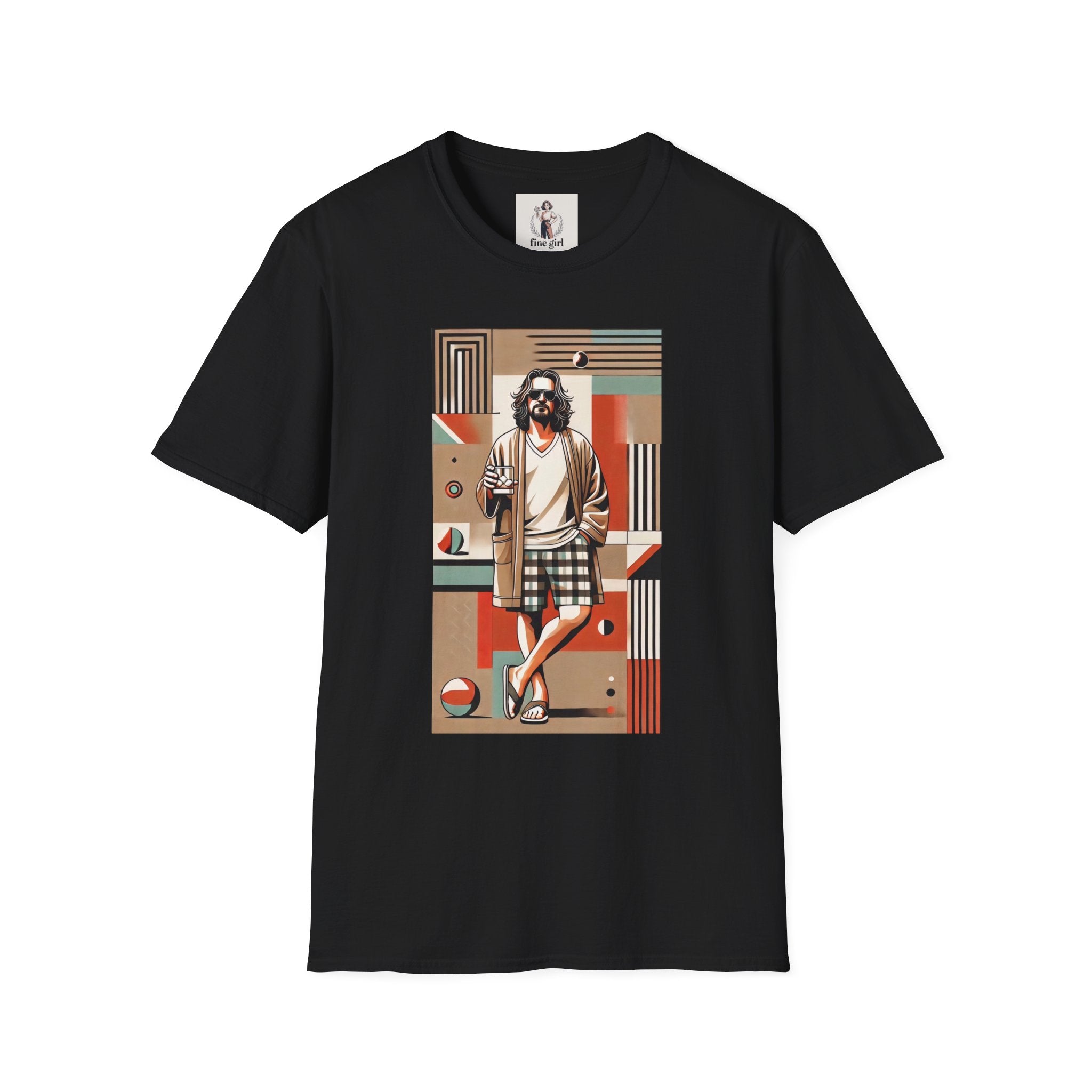 The Big Lebowski Themed T-Shirt Unisex Softstyle T-Shirt
