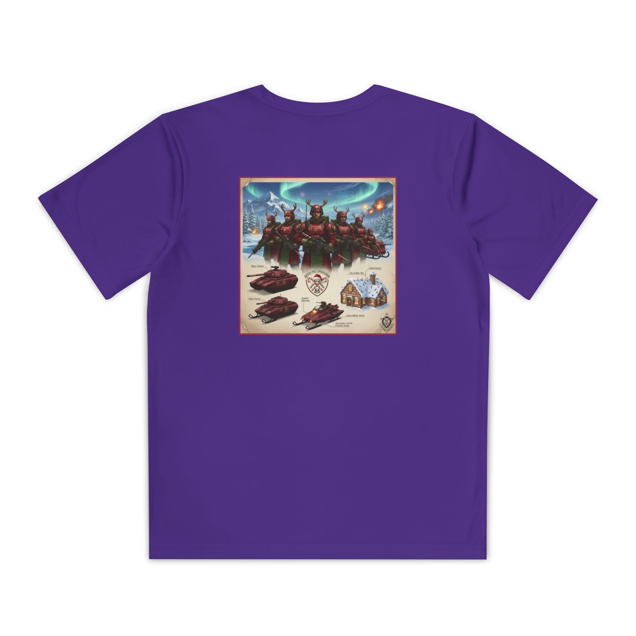Yule Guard Patriotic Christmas Holiday ~ Youth T-Shirt, Unisex Softstyle T-Shirt