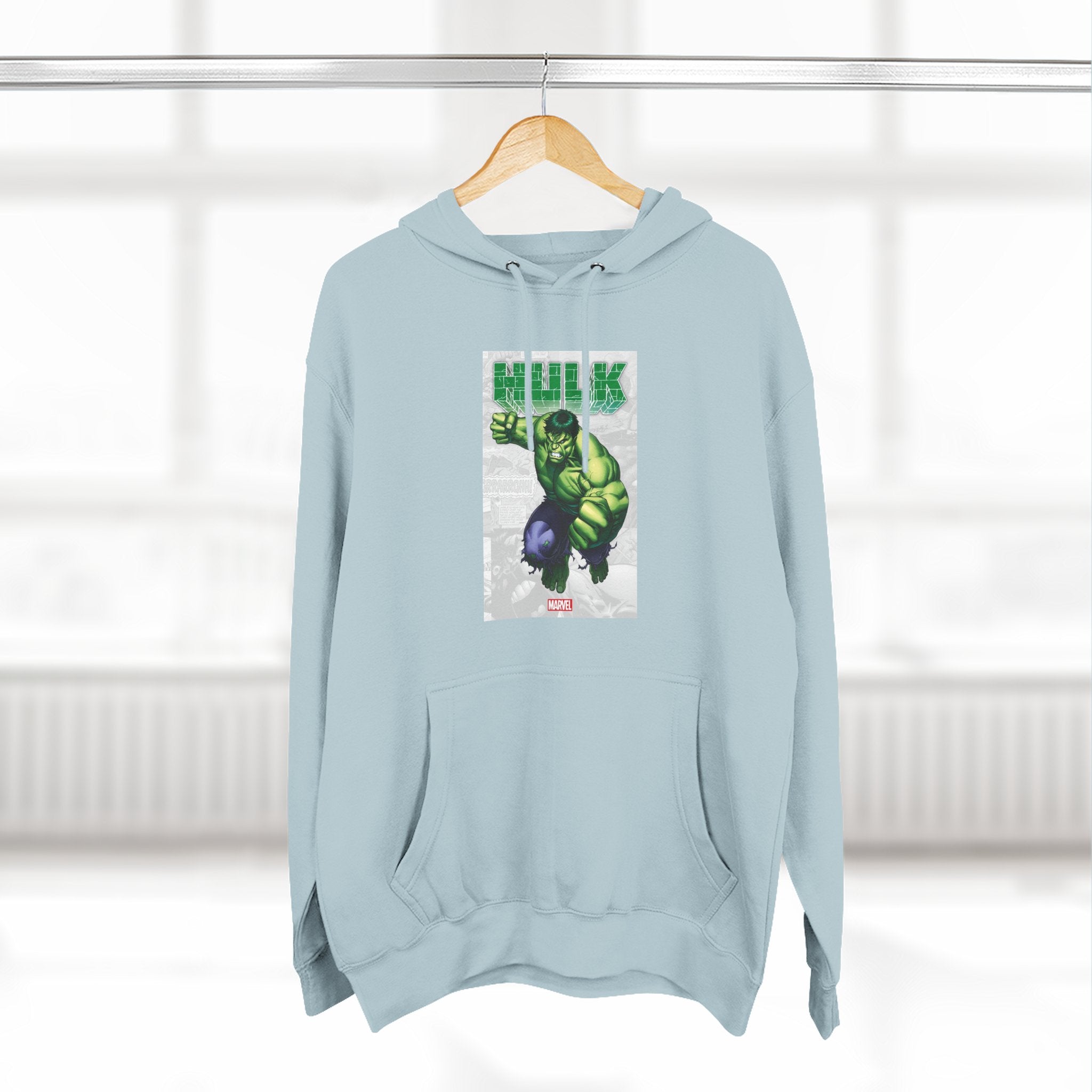 The Incredible Hulk Three-Panel Fleece Hoodie