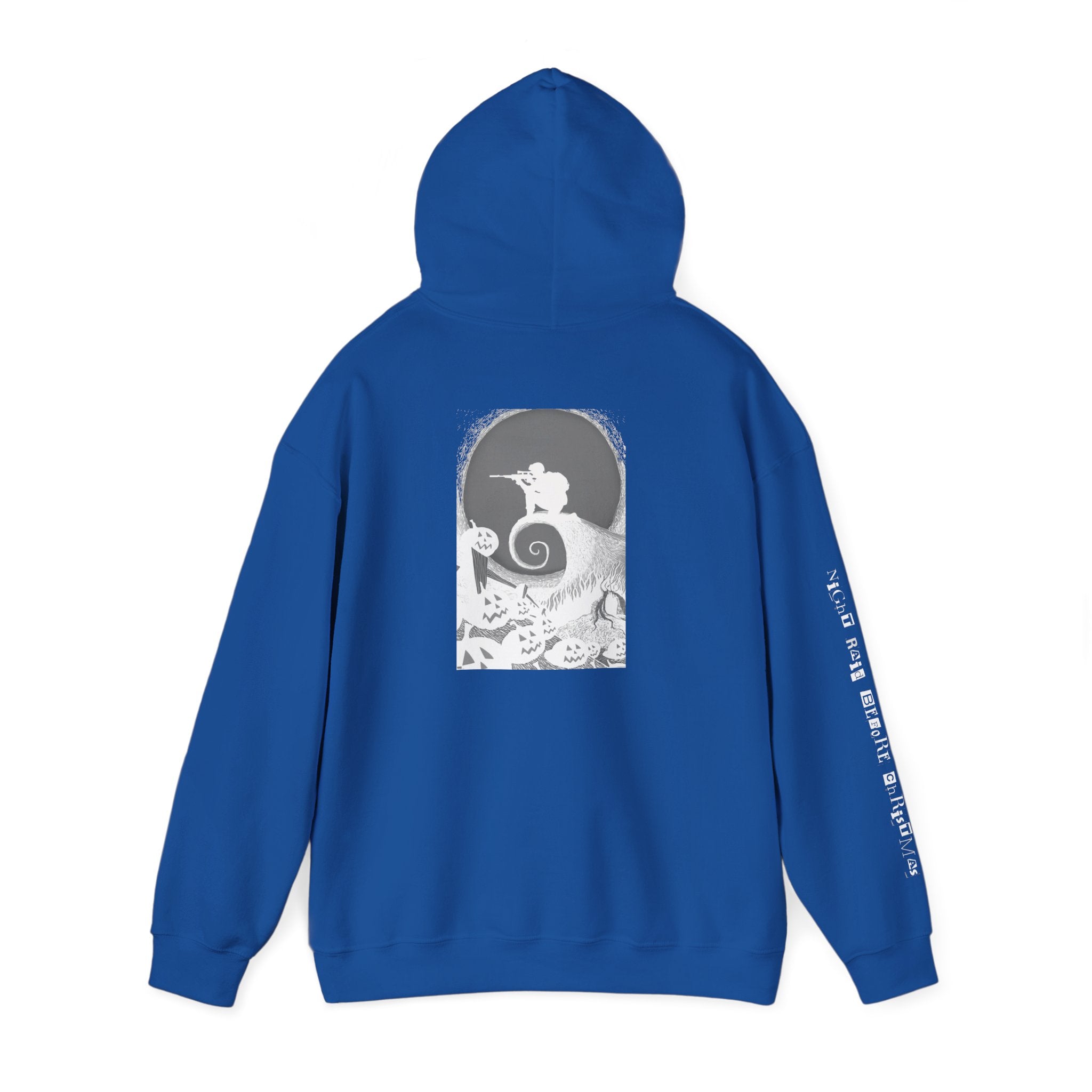 Night Raid Before Christmas Patriotic Hoodie ~ Rebel Spirit Unisex Hoodie