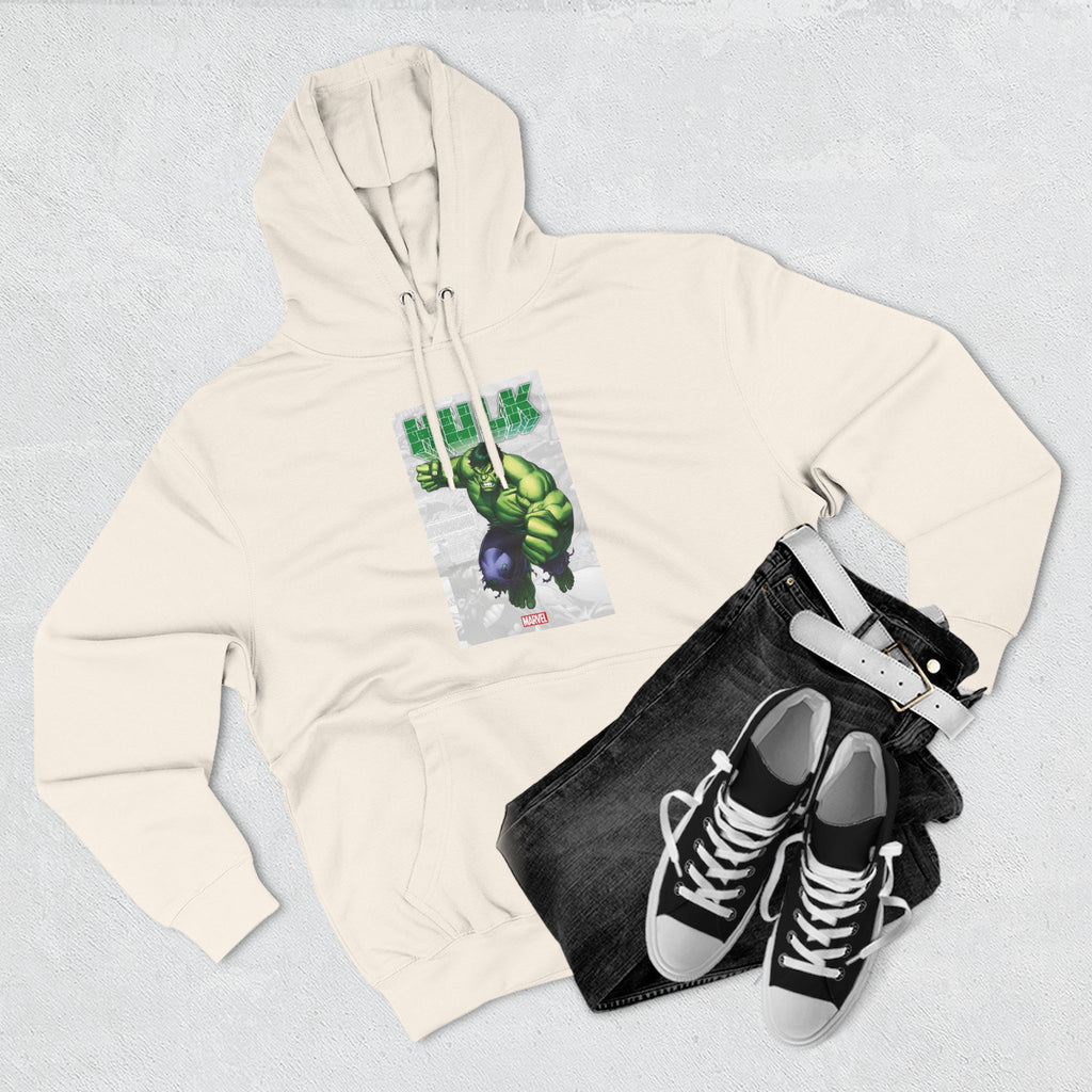 The Incredible Hulk Three-Panel Fleece Hoodie