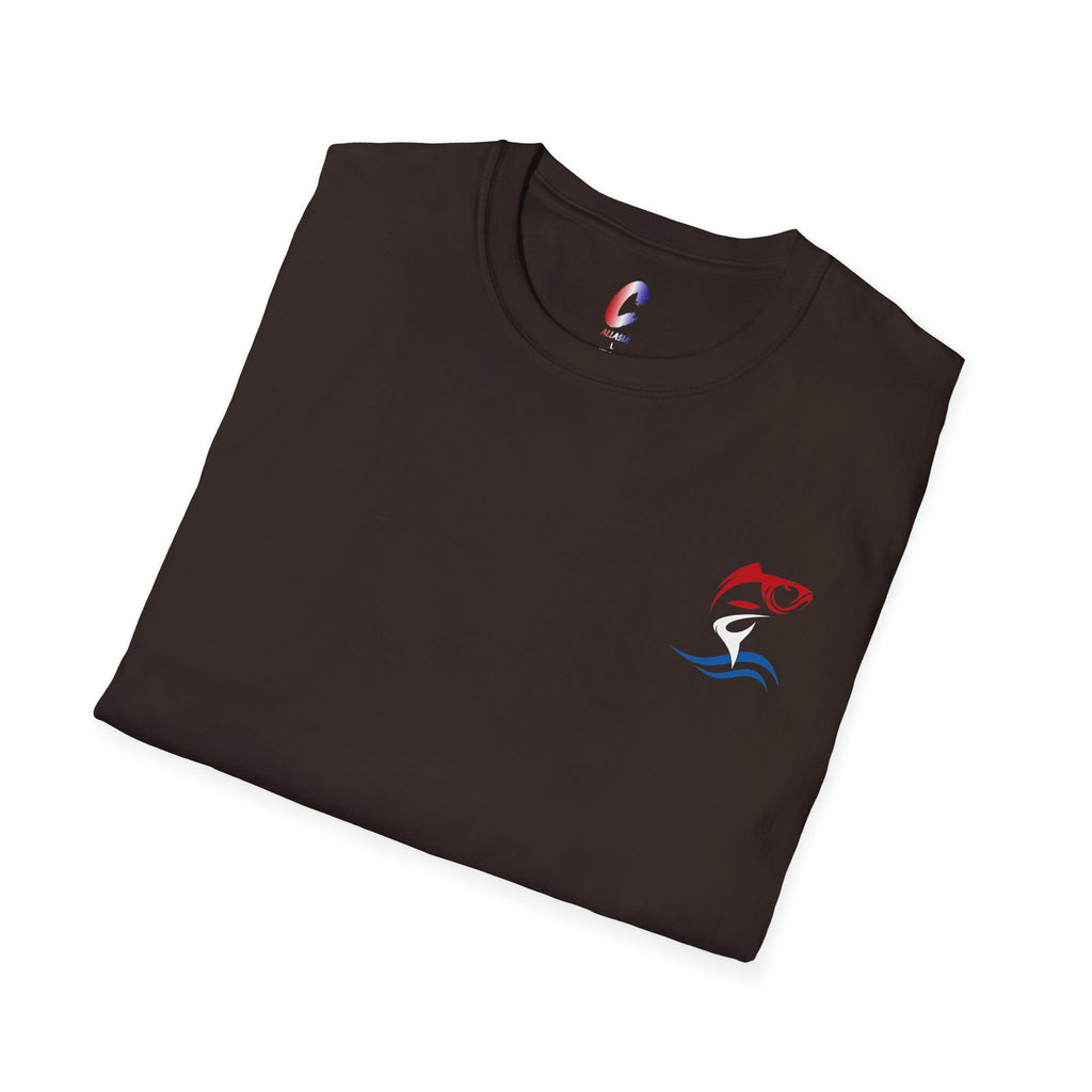 Patriotic Fishing Tshirt, American Flag Tee, 4th of July Shirt, USA Independence Day Top, Patriotic Graphic Tee, Unisex Patriotic