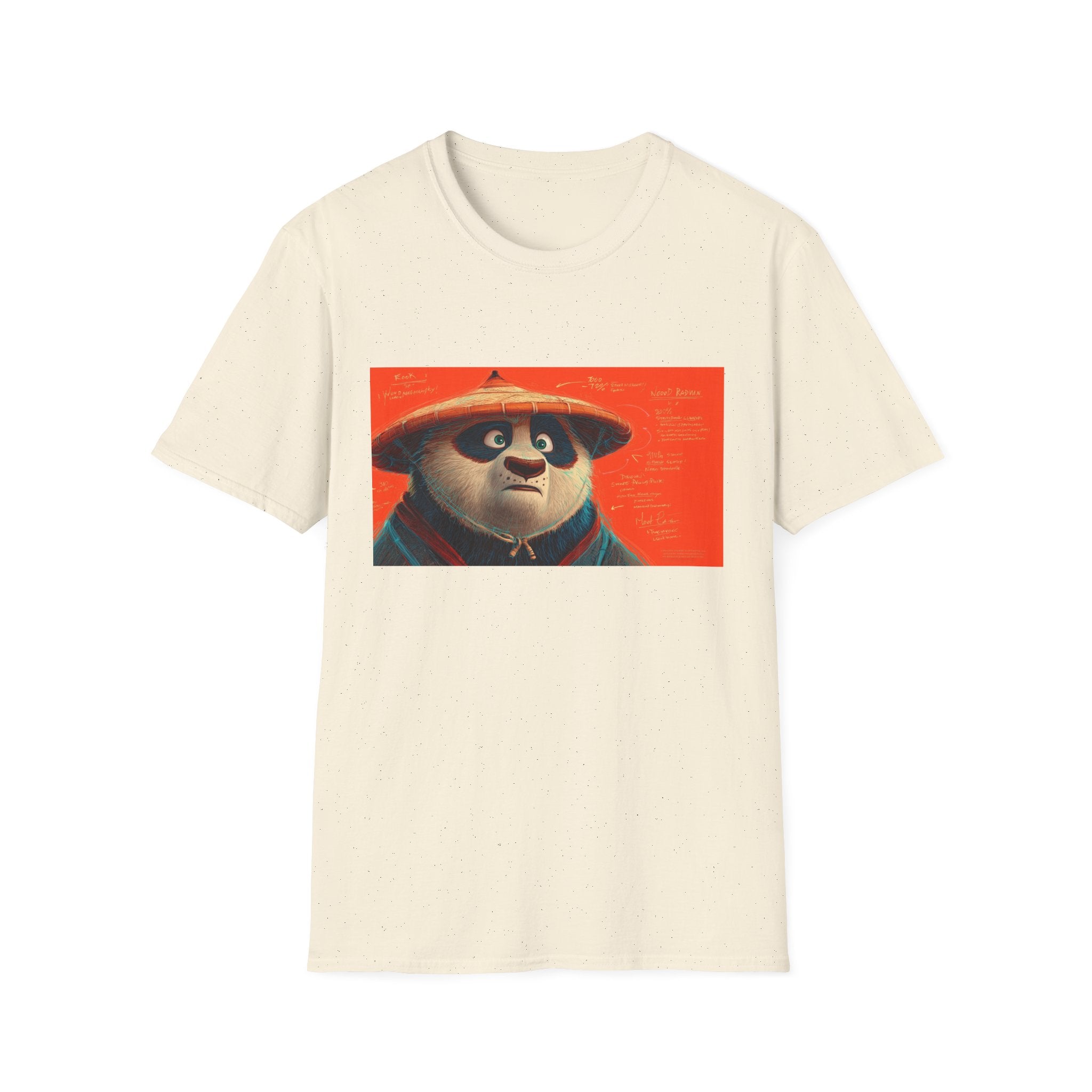 Kung Fu Panda Unisex Softstyle T-Shirt, DreamWorks Animation Youth Competitor Tee, Graphic Tee, Movie Fan Gift, Cult Classic Shirt, Comfy