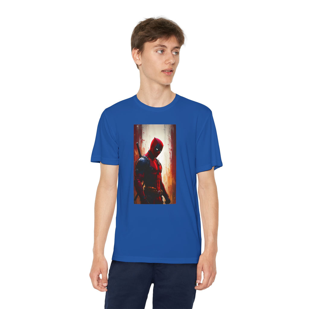 Deadpool Superhero Marvel Patriotic, Kids Graphic T-Shirt, Boys Hero Top, Girls Comic Book Clothing, Birthday