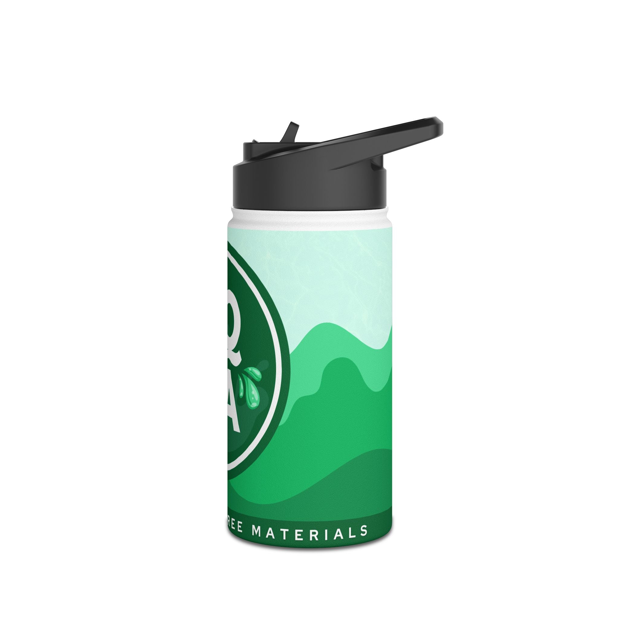 Aqua Stainless Steel Water Bottle, Eco-Friendly Hydration for Travel, Sports, Yoga, Gifts, Outdoor Adventures
