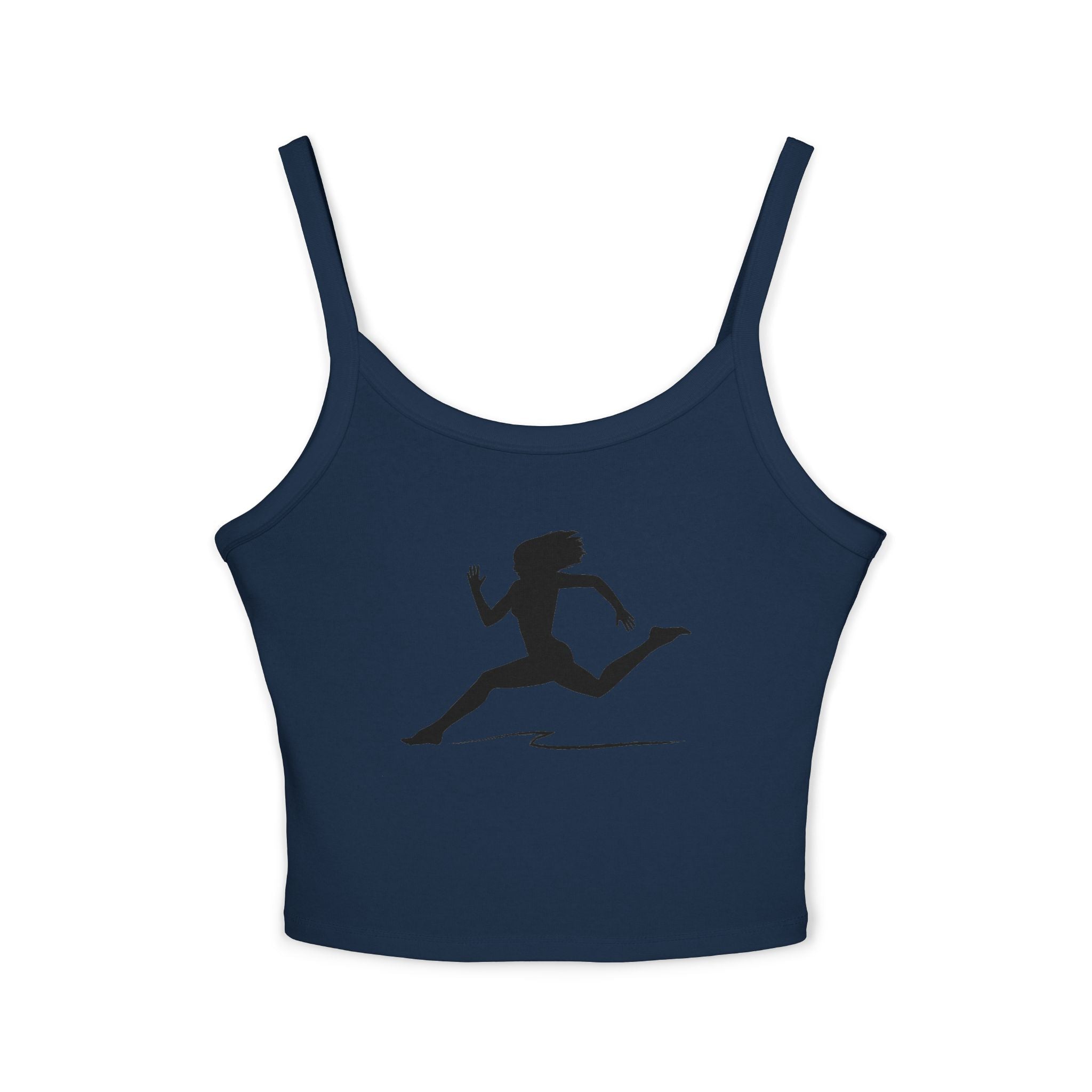 Running Woman Tank Top, Athletic Workout Top, Fitness Sleeveless Shirt, Jogging Muscle Tee, Exercise Gym Cami