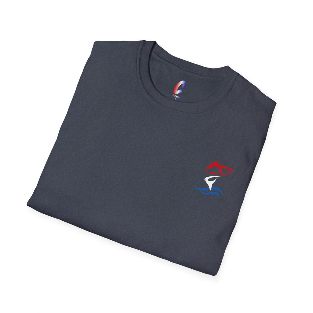 Patriotic Fishing Tshirt, American Flag Tee, 4th of July Shirt, USA Independence Day Top, Patriotic Graphic Tee, Unisex Patriotic