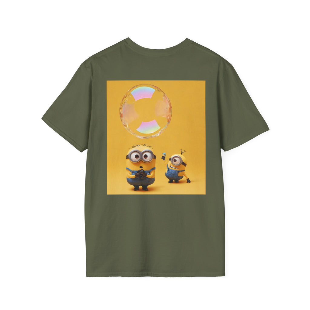 Minions Despicable Me Youth T-Shirt Gru Movie Fan Tee, Unisex Softstyle Shirt, Kids Birthday Gift, Cartoon Character Top, Funny Graphic Tee