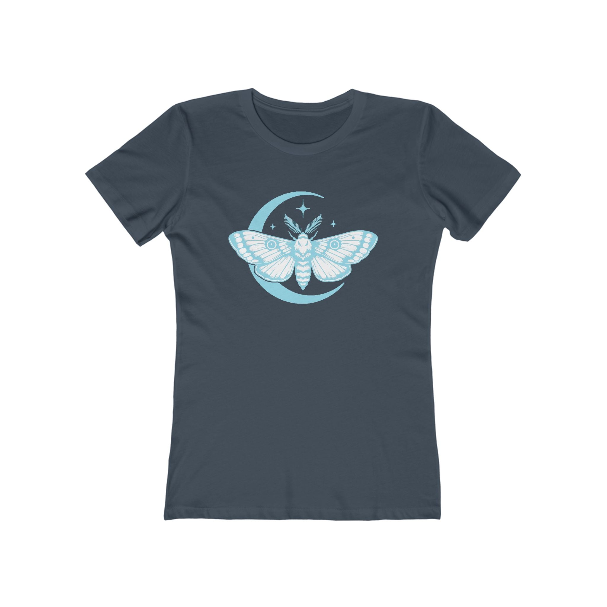 Moon Women's Tshirt, Lunar Graphic Tee, Celestial Shirt, Night Sky Top, Space Lover Gift