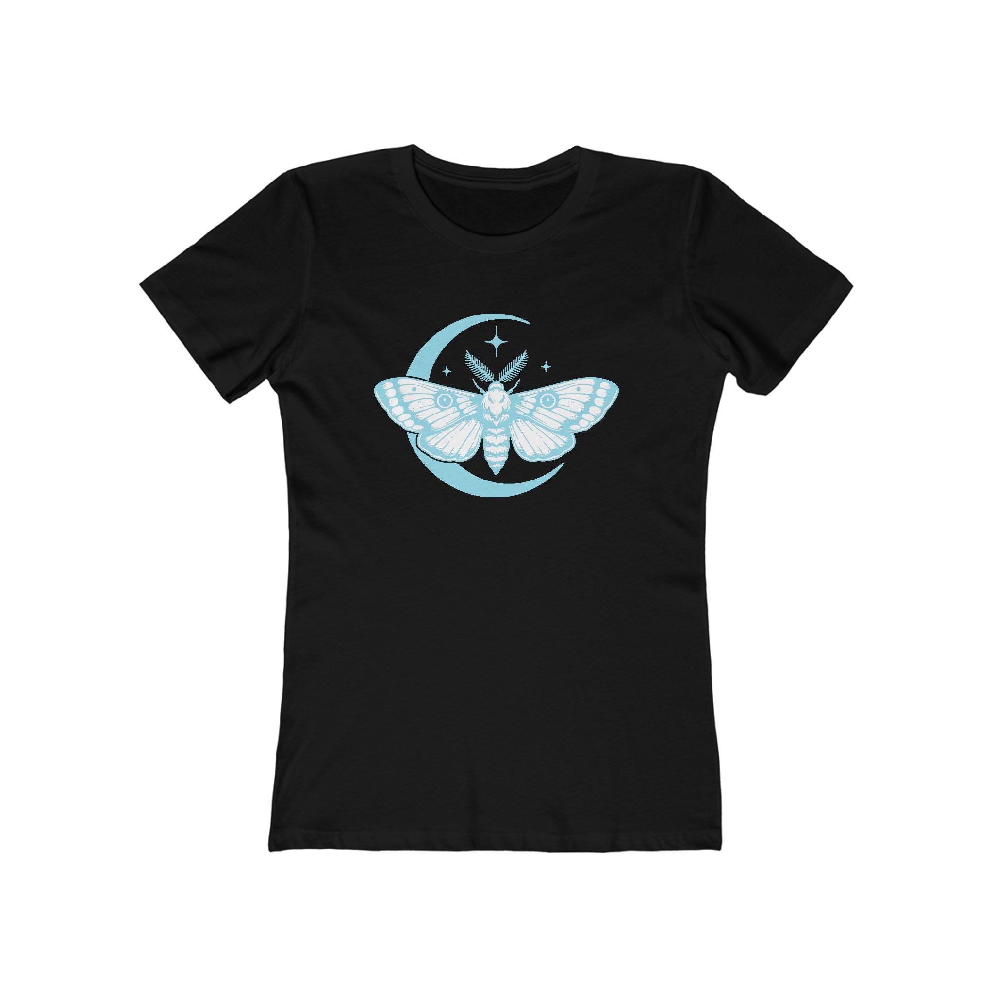 Moon Women's Tshirt, Lunar Graphic Tee, Celestial Shirt, Night Sky Top, Space Lover Gift