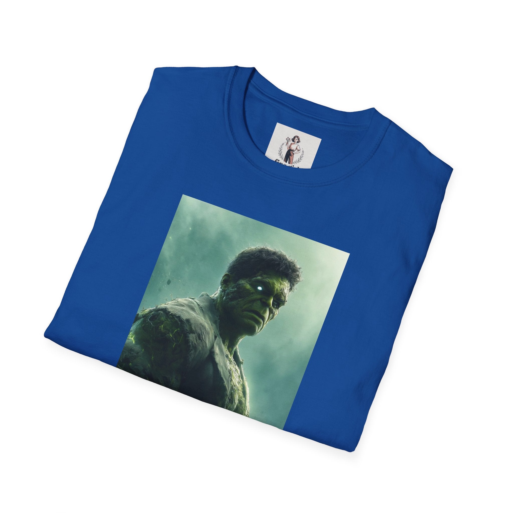 The Incredible Hulk Superhero Marvel Unisex Softstyle T-Shirt, Comic Book Tee, Geeky Clothing, Cosplay Costume Top