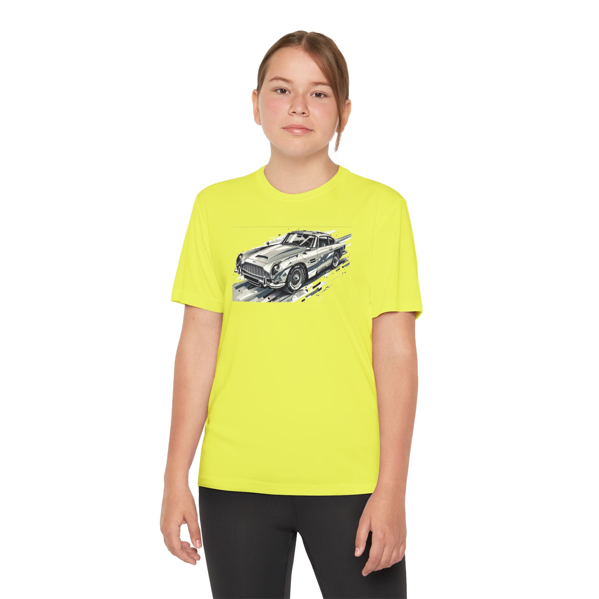 Aston Martin Youth T-Shirt Sports Graphic Tee, Cool Athletic Shirt for Kids, Perfect for Sports Events, Team Spirit