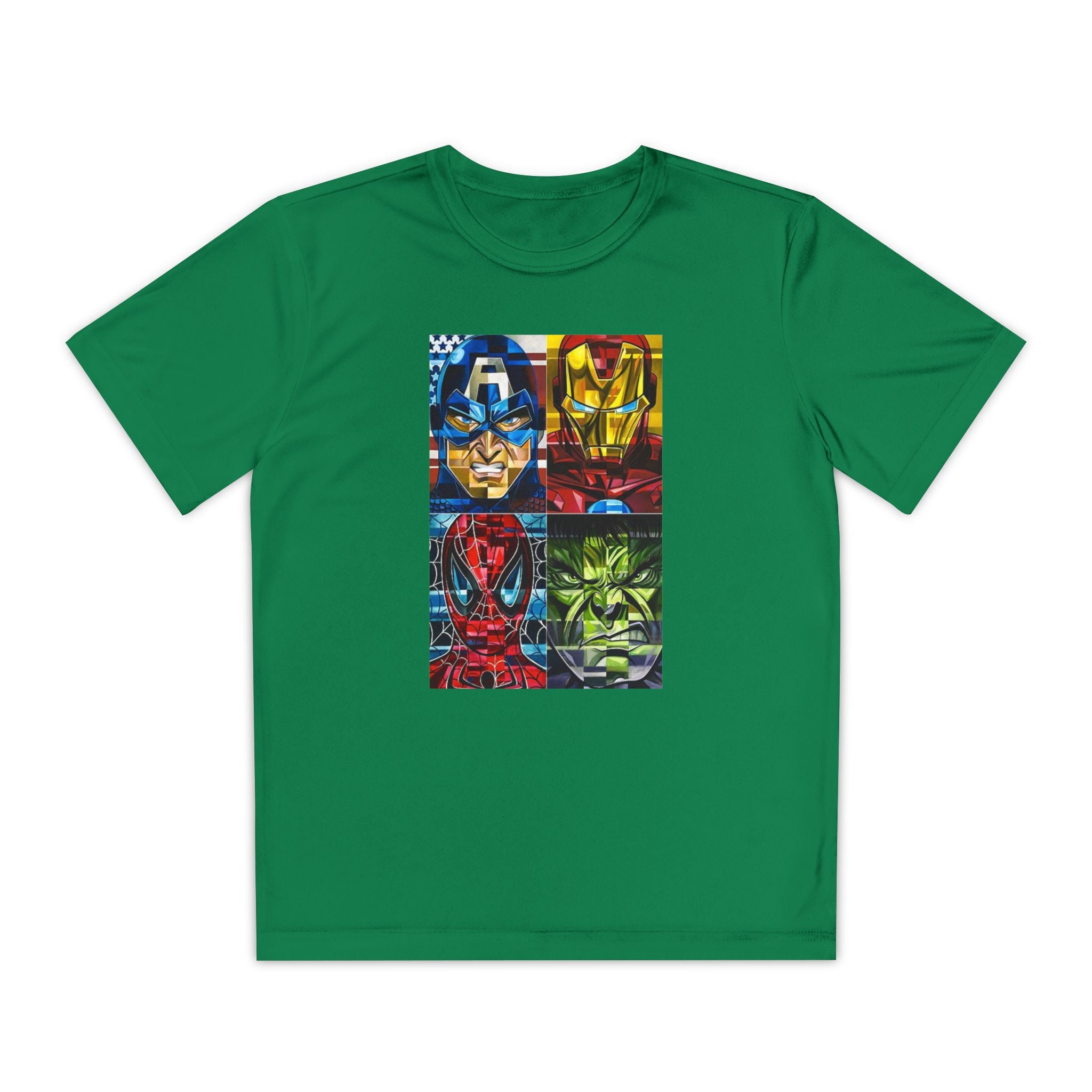 Advengers Youth T-Shirt Sports Graphic Tee, Cool Athletic Shirt for Kids, Perfect for Sports Events, Team Spirit