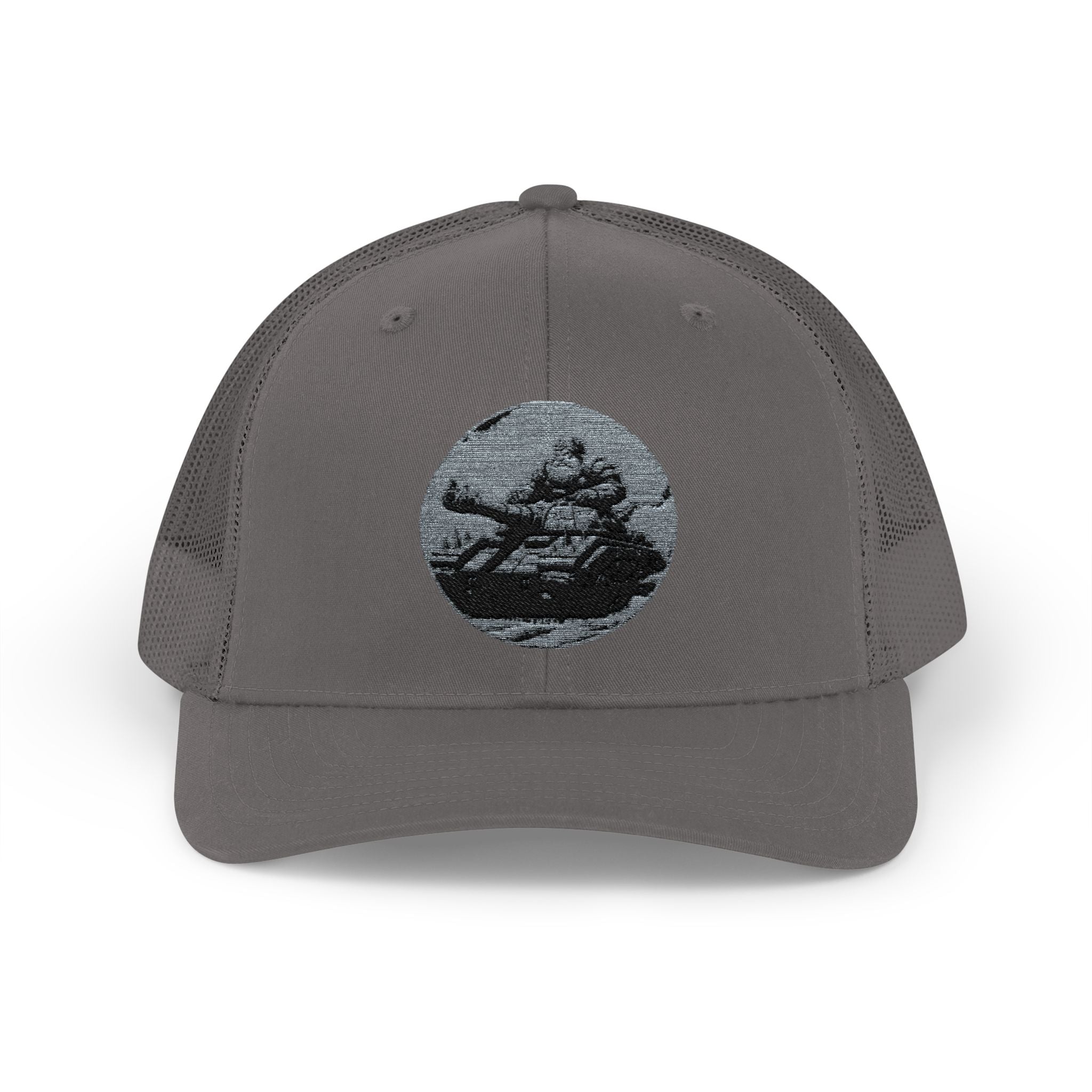 Santa Claus On A Tank Christmas Patriotic, Trucker Cap, Patriotic hat, Truckers Hat, Patriotic Accessories