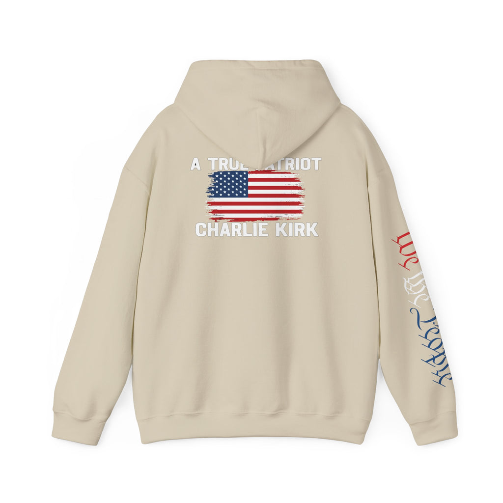 Charlie kirk Patriotic Hoodie Rebel Spirit Unisex Hoodie