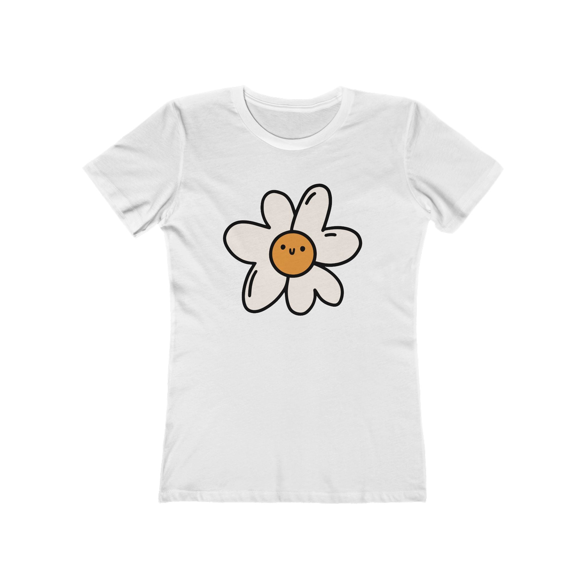 Flower Women's Tshirt, Floral Graphic Tee, Casual Top for Her, Spring Blossom Shirt, Botanical Print Blouse