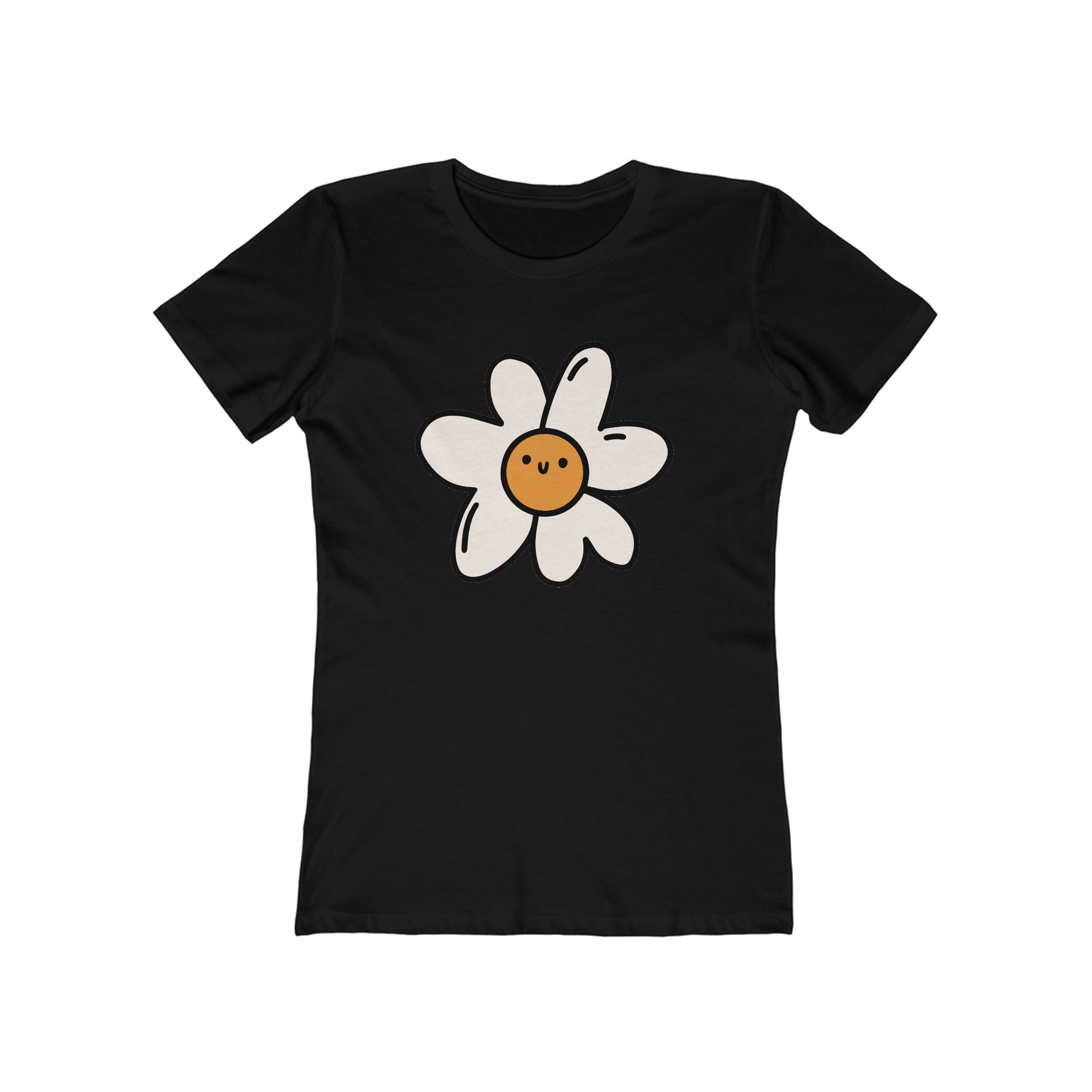 Flower Women's Tshirt, Floral Graphic Tee, Casual Top for Her, Spring Blossom Shirt, Botanical Print Blouse