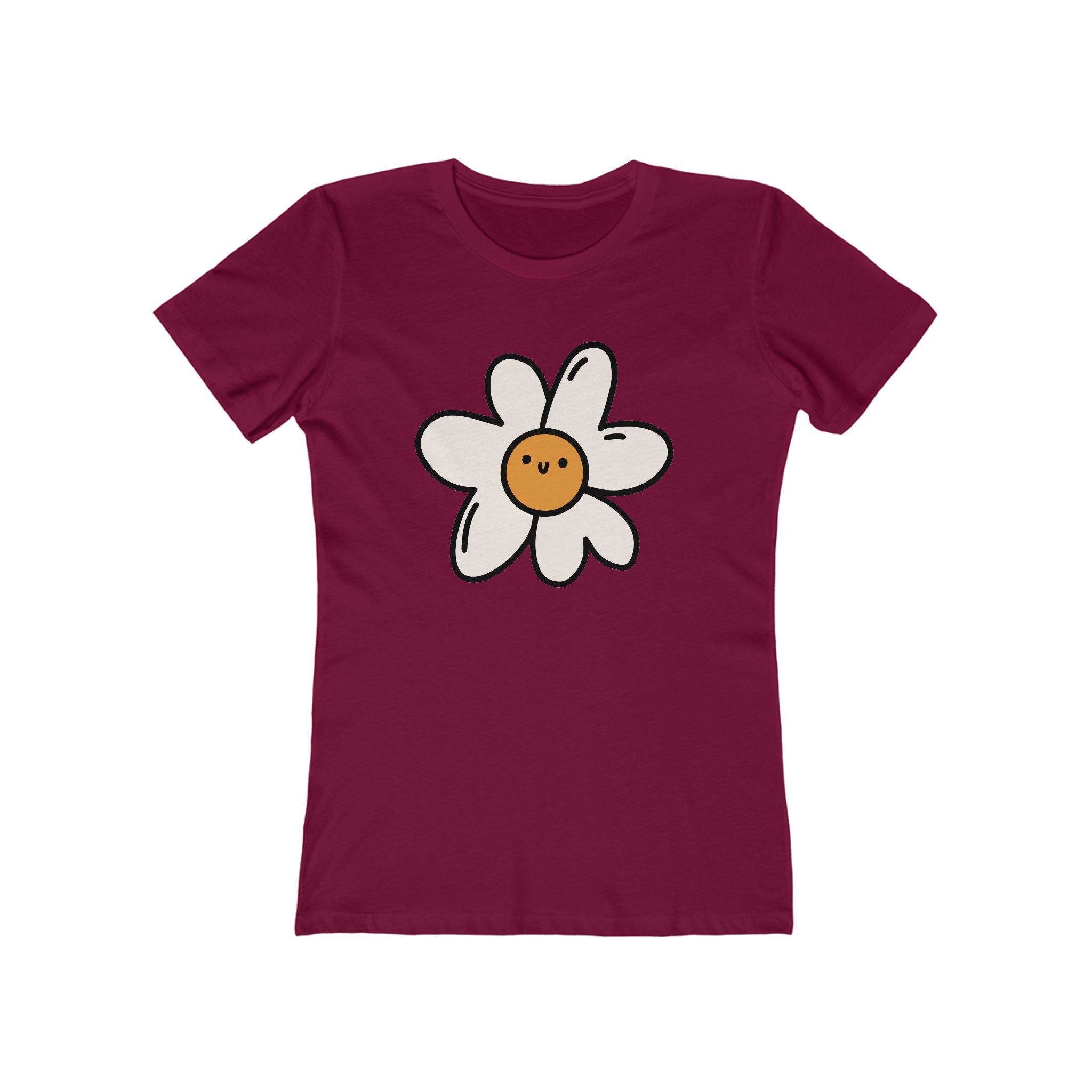 Flower Women's Tshirt, Floral Graphic Tee, Casual Top for Her, Spring Blossom Shirt, Botanical Print Blouse