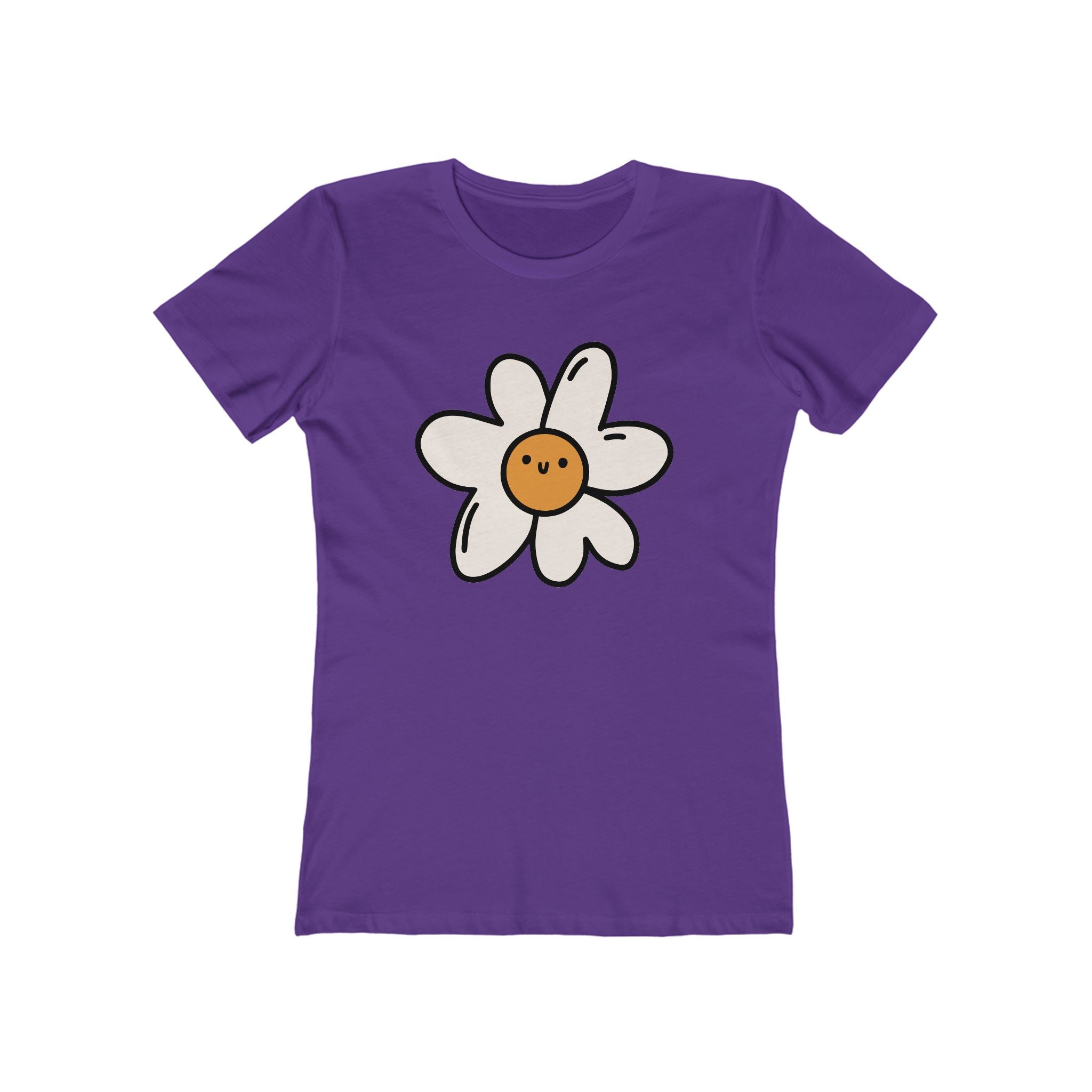 Flower Women's Tshirt, Floral Graphic Tee, Casual Top for Her, Spring Blossom Shirt, Botanical Print Blouse