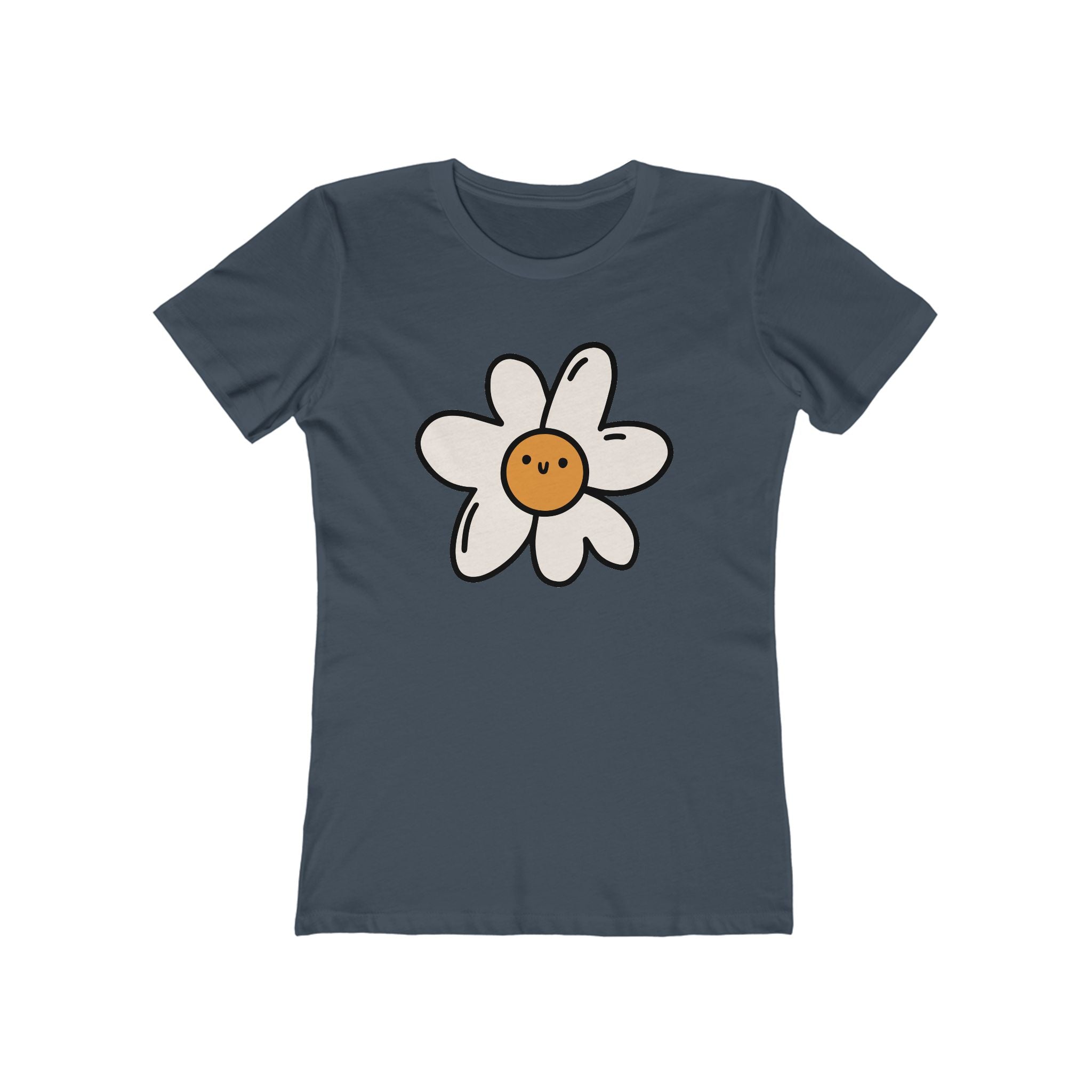 Flower Women's Tshirt, Floral Graphic Tee, Casual Top for Her, Spring Blossom Shirt, Botanical Print Blouse