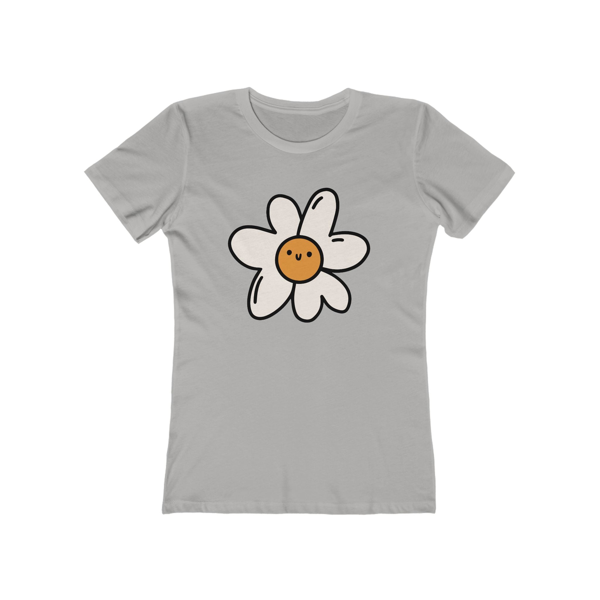 Flower Women's Tshirt, Floral Graphic Tee, Casual Top for Her, Spring Blossom Shirt, Botanical Print Blouse