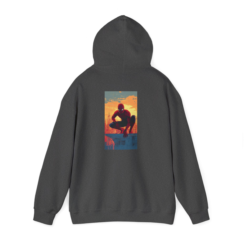 Hooded Sweatshirt - Spiderman Design