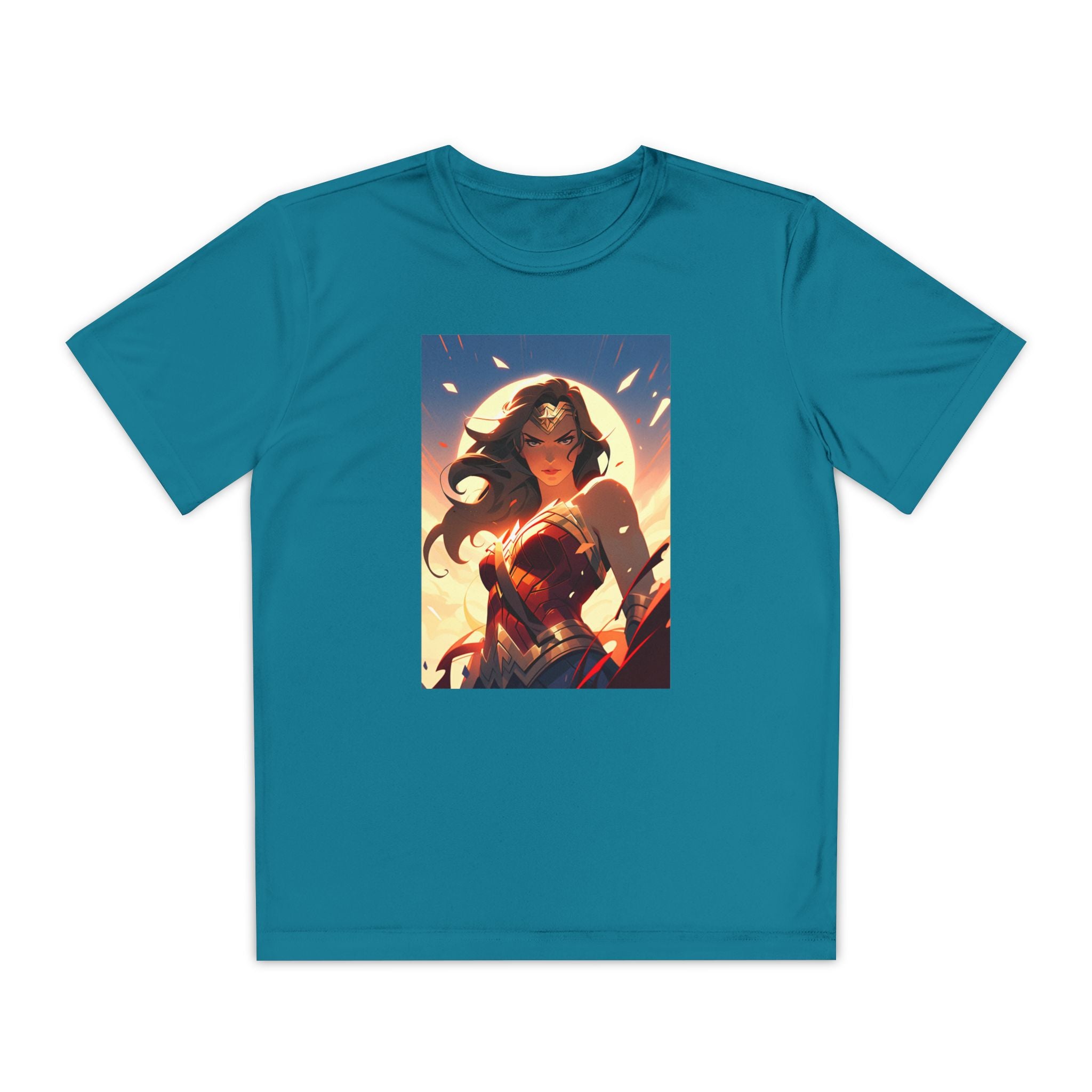 Wonder Woman Superhero Marvel t-shirt, Kids Graphic Tee, Boys Superhero Shirt, Children's Movie Character Top