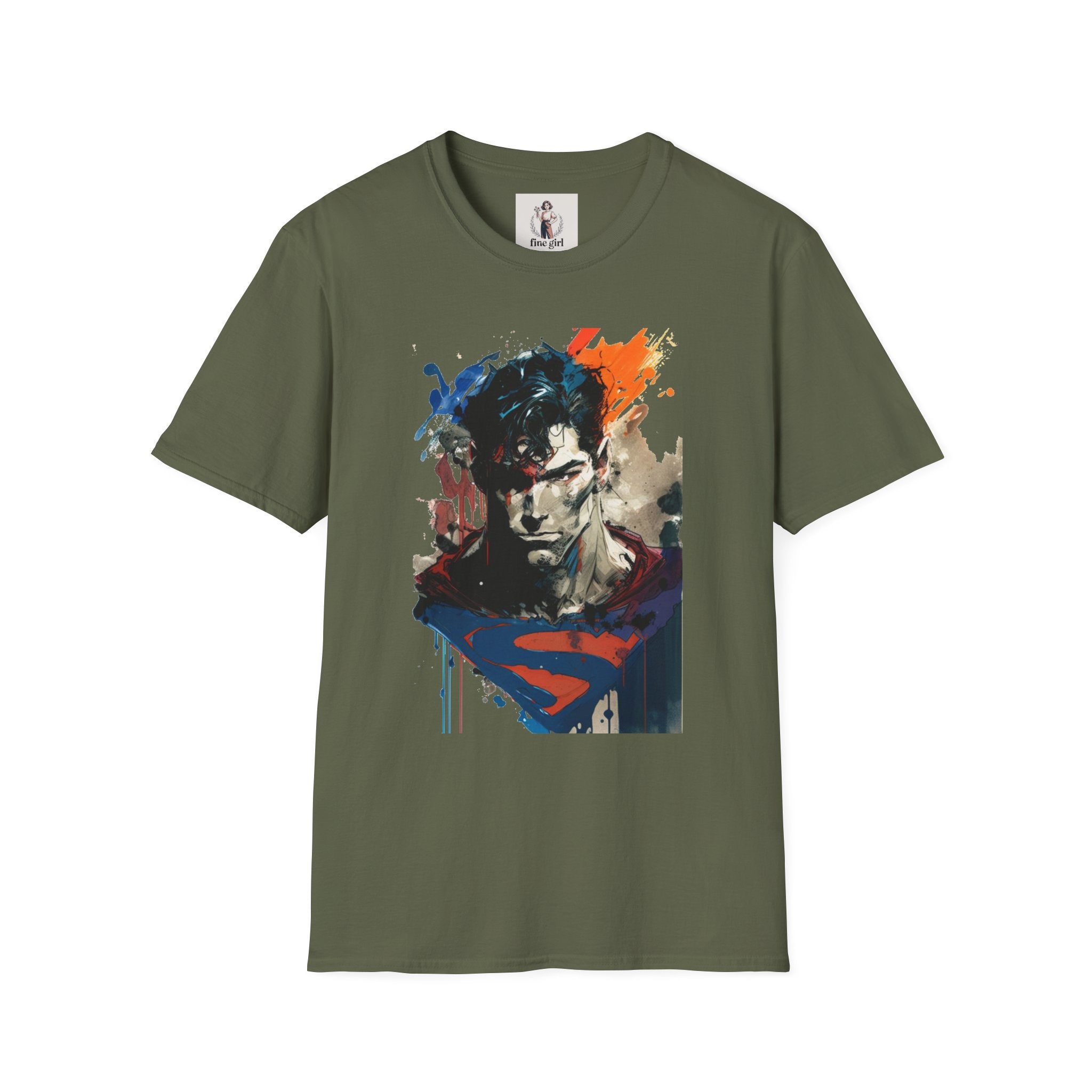 Superman Hero Unisex Softstyle T-Shirt