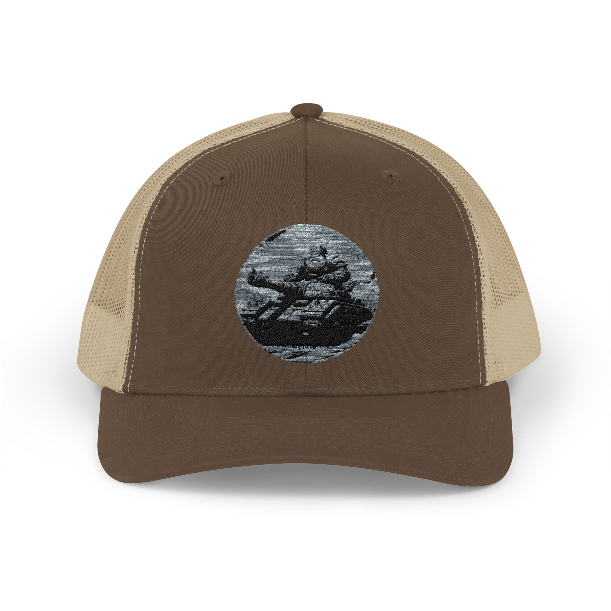 Santa Claus On A Tank Christmas Patriotic, Trucker Cap, Patriotic hat, Truckers Hat, Patriotic Accessories