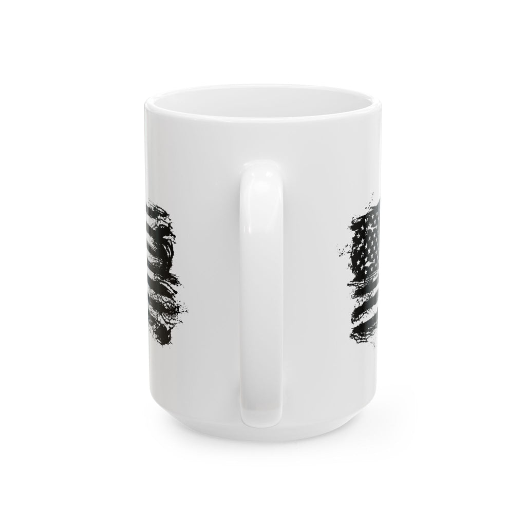 USA Black Flag Patriotic Coffee & Tea Mug