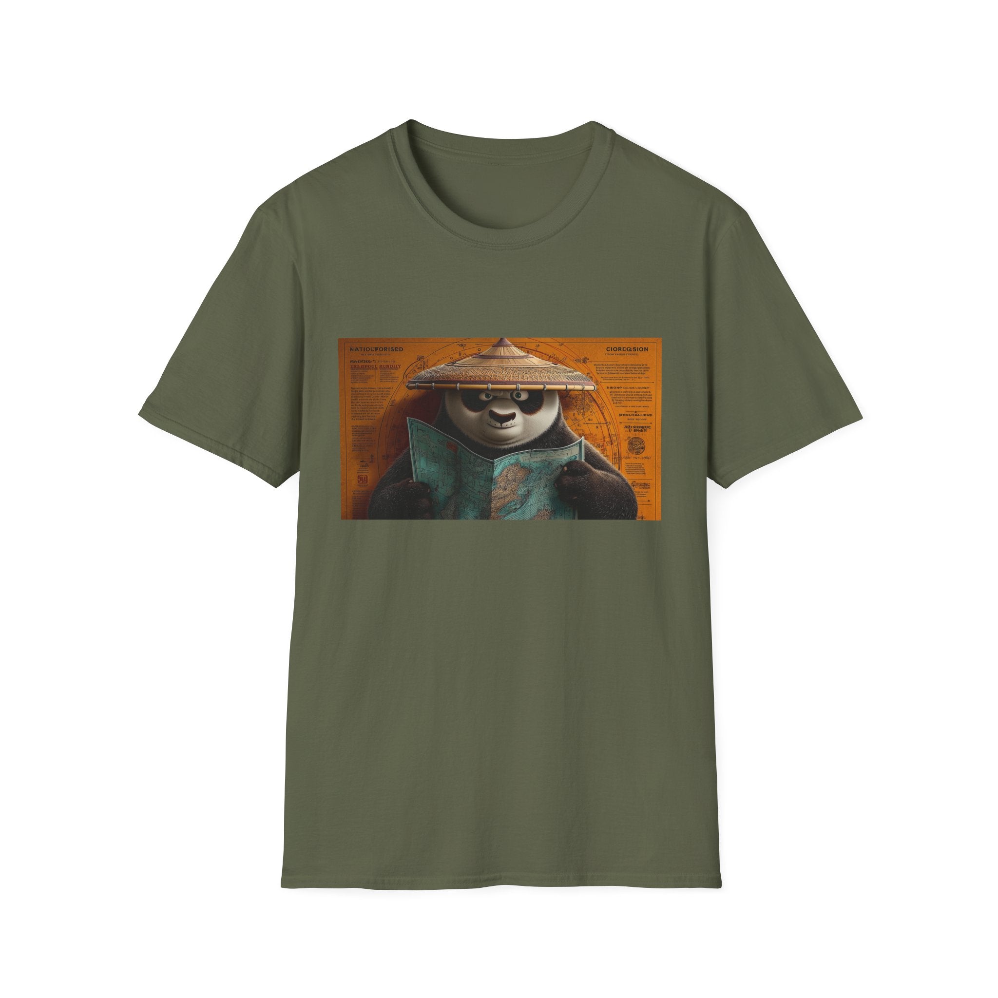 Kung Fu Panda Unisex Softstyle T-Shirt, DreamWorks Animation Youth Competitor Tee, Graphic Tee, Movie Fan Gift, Cult Classic Shirt, Comfy