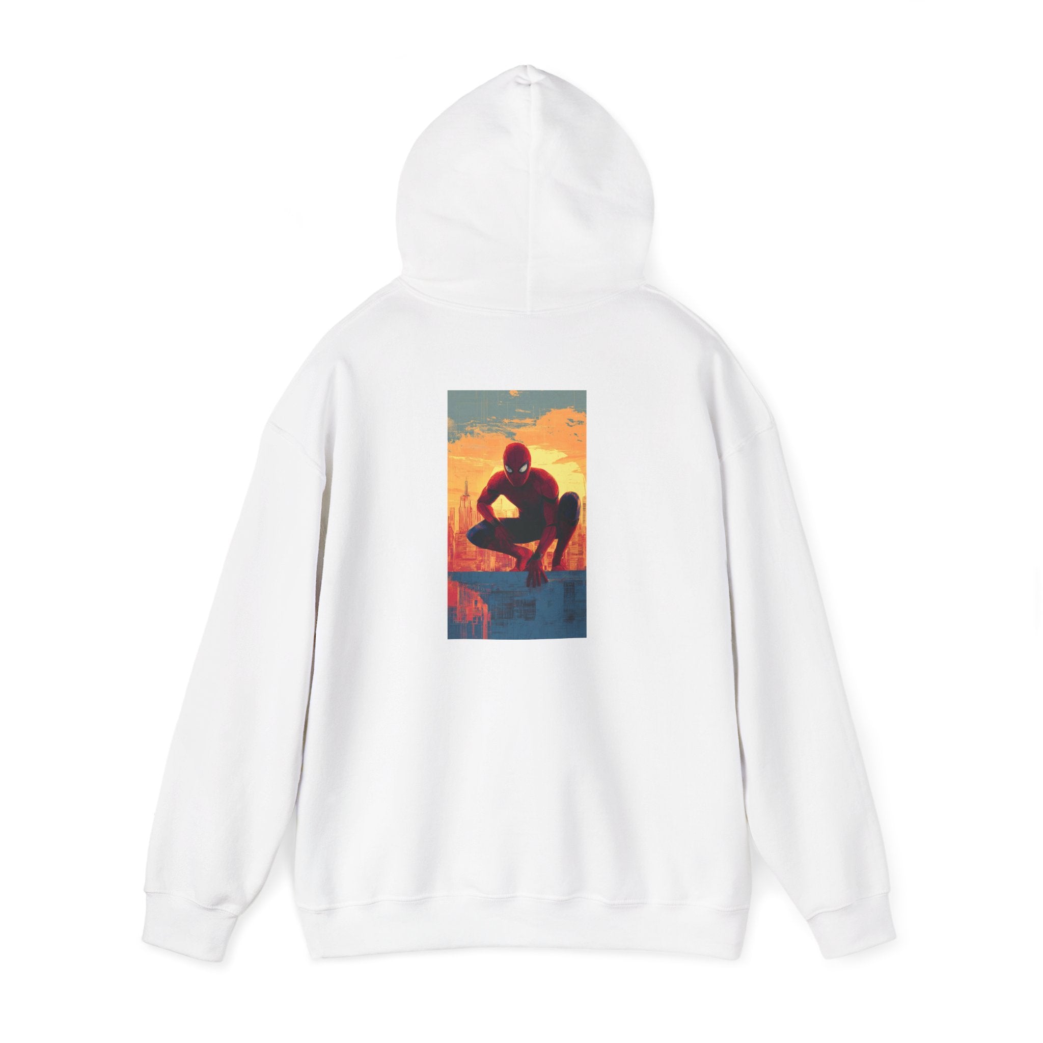 Hooded Sweatshirt - Spiderman Design