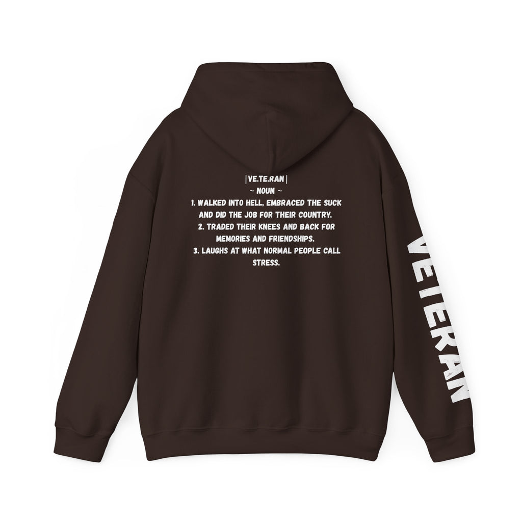 Veteran Patriotic Hoodie ~ Rebel Spirit Unisex Hoodie