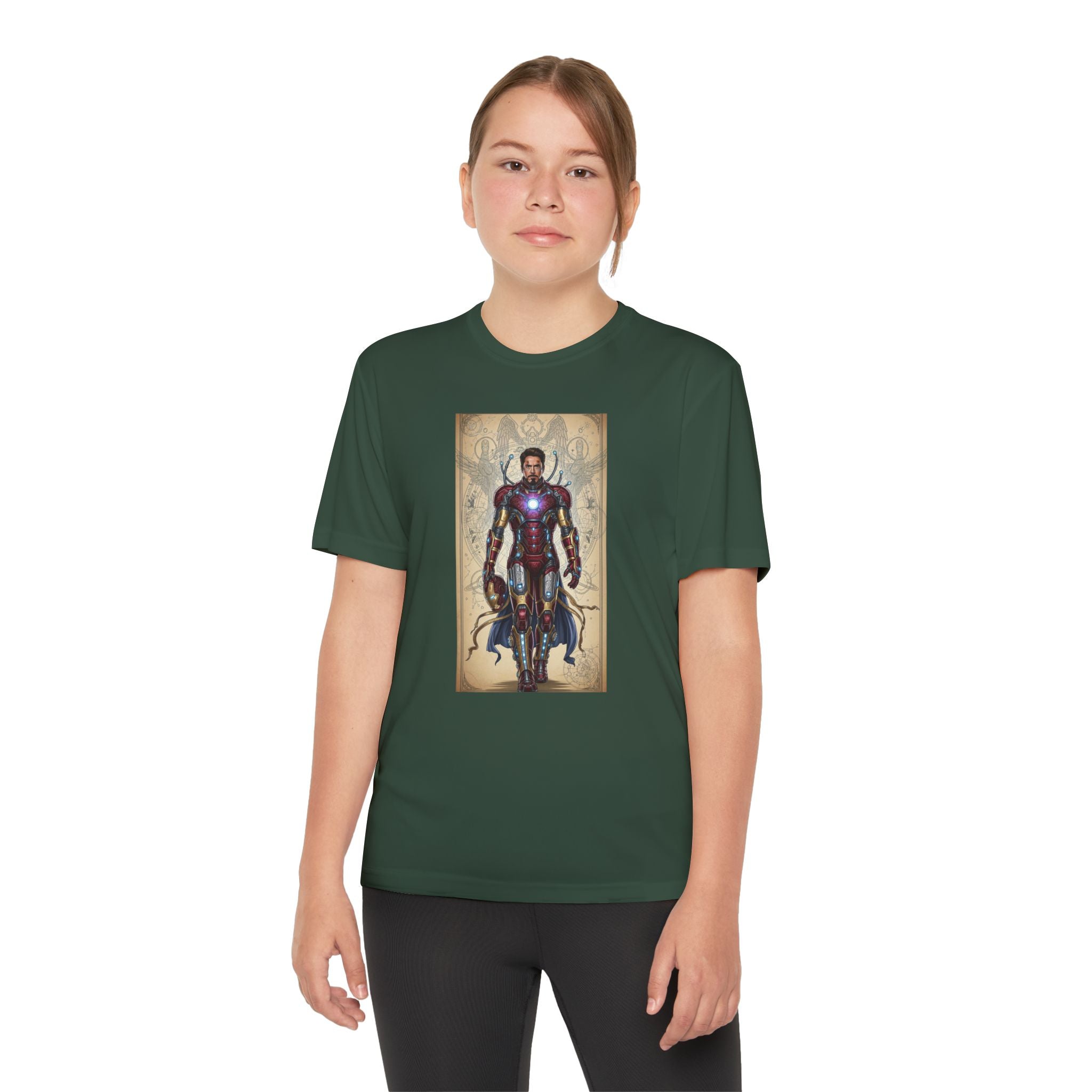 Advengers Youth T-Shirt Sports Graphic Tee, Cool Athletic Shirt for Kids, Perfect for Sports Events, Team Spirit