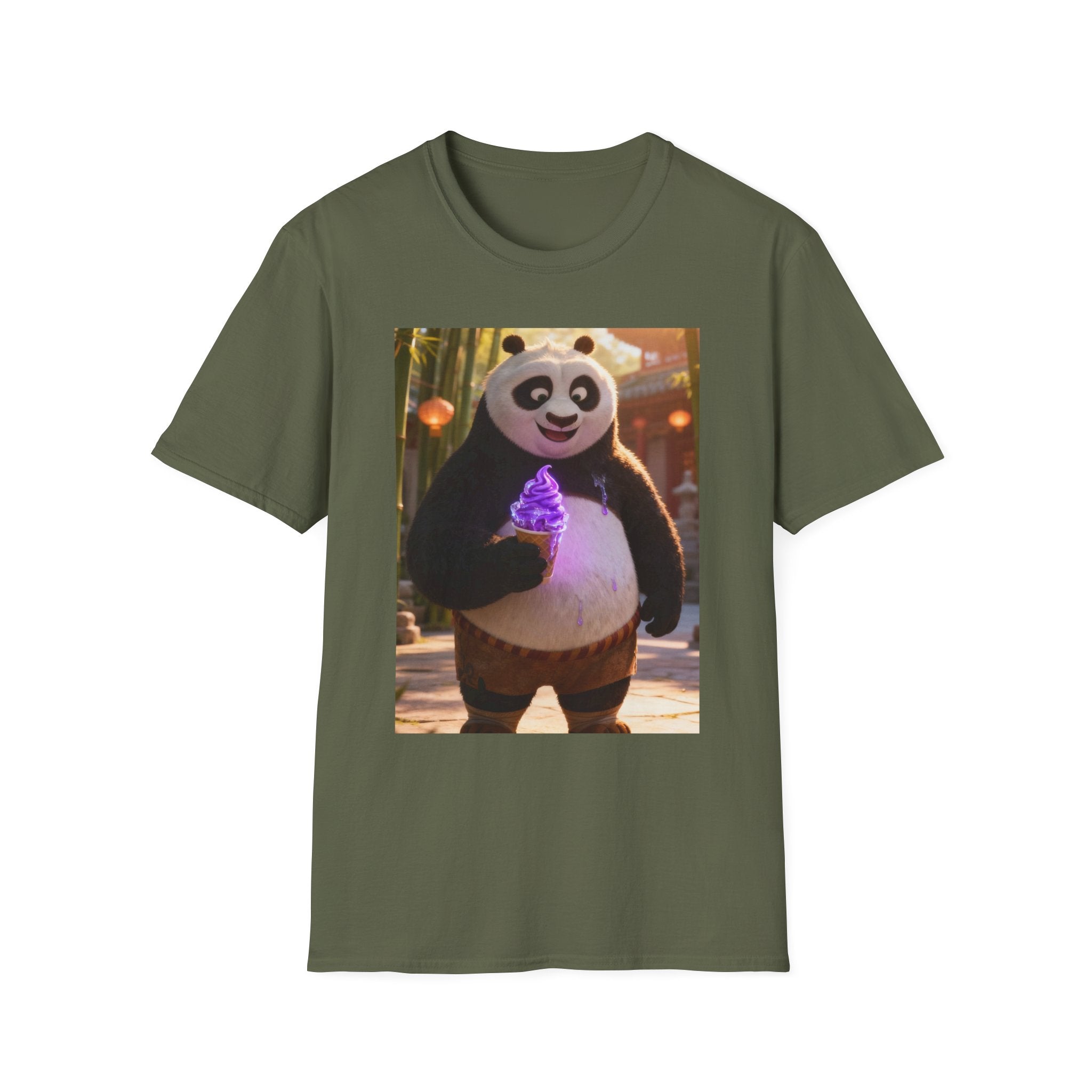 Kung Fu Panda Unisex Softstyle T-Shirt, DreamWorks Animation Youth Competitor Tee, Graphic Tee, Movie Fan Gift, Cult Classic Shirt, Comfy